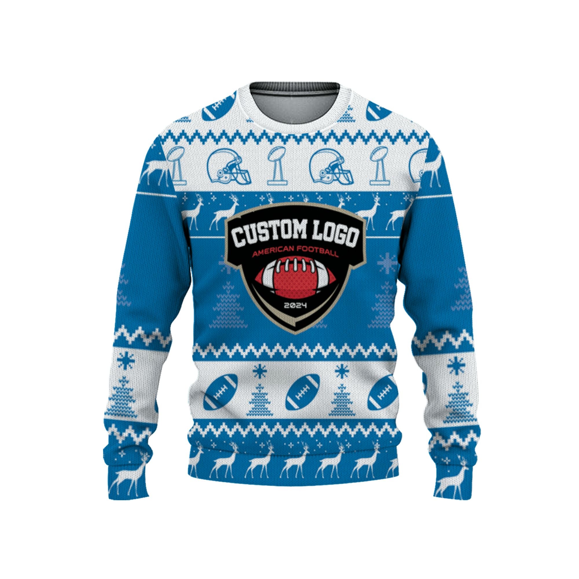 customized-your-team-american-football-ugly-christmas-sweater-blue-and-white-detroit-vdd39-6772