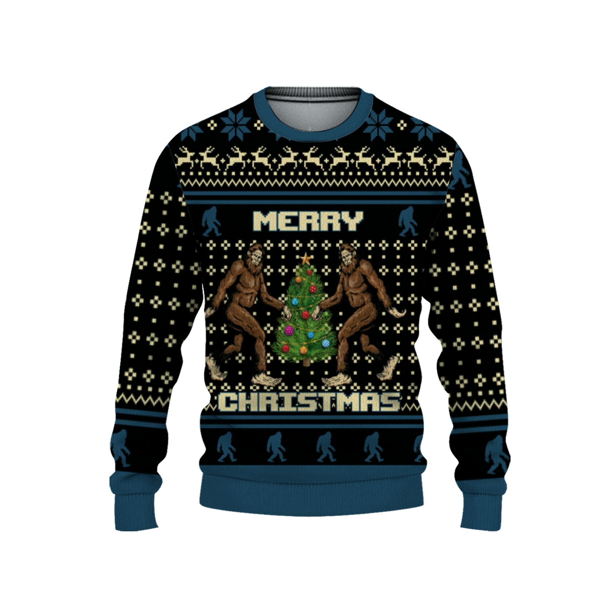 personalize-christmas-ugly-bigfoot-navy-nda52-5249