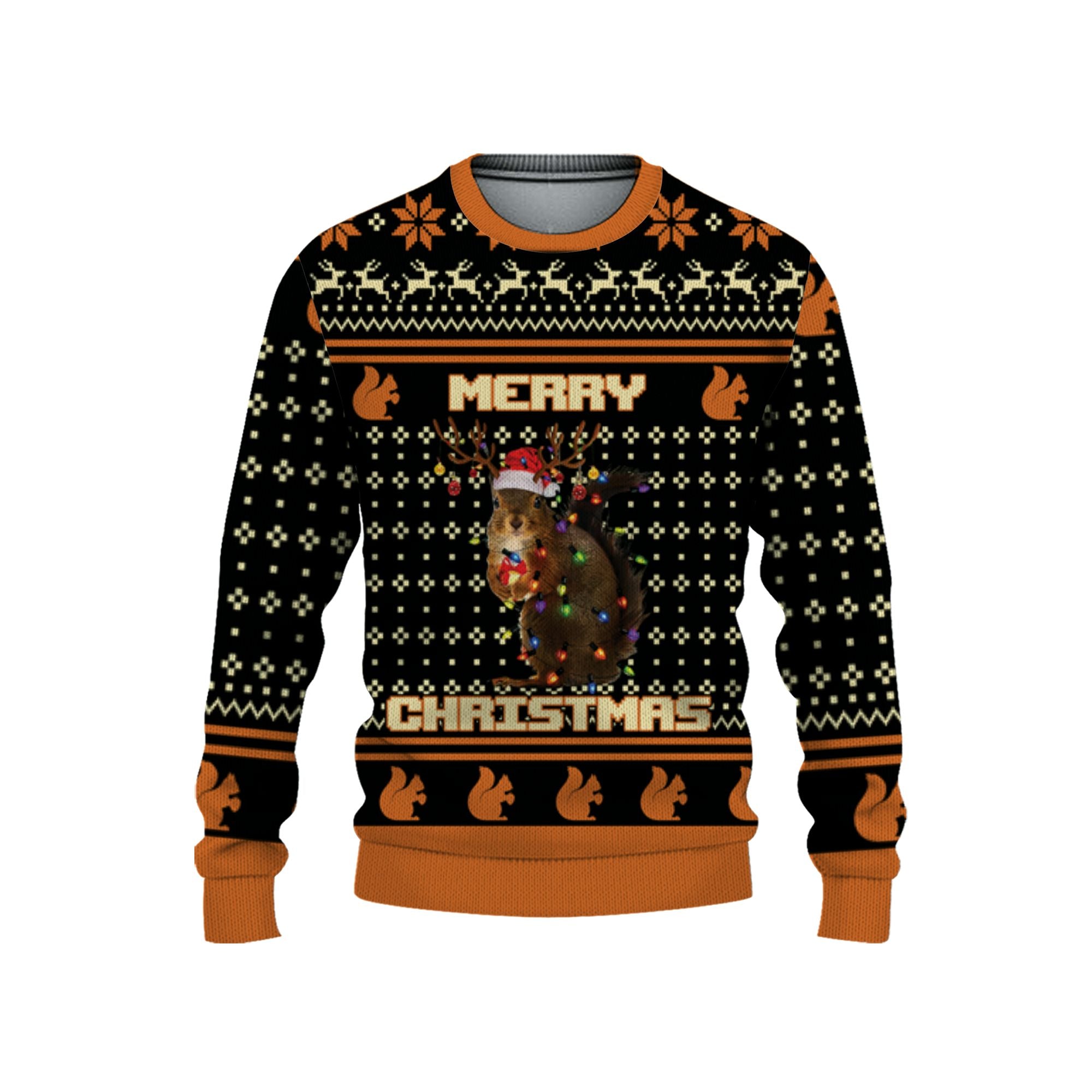 personalize-christmas-squirrel-lights-orange-nda53-4866