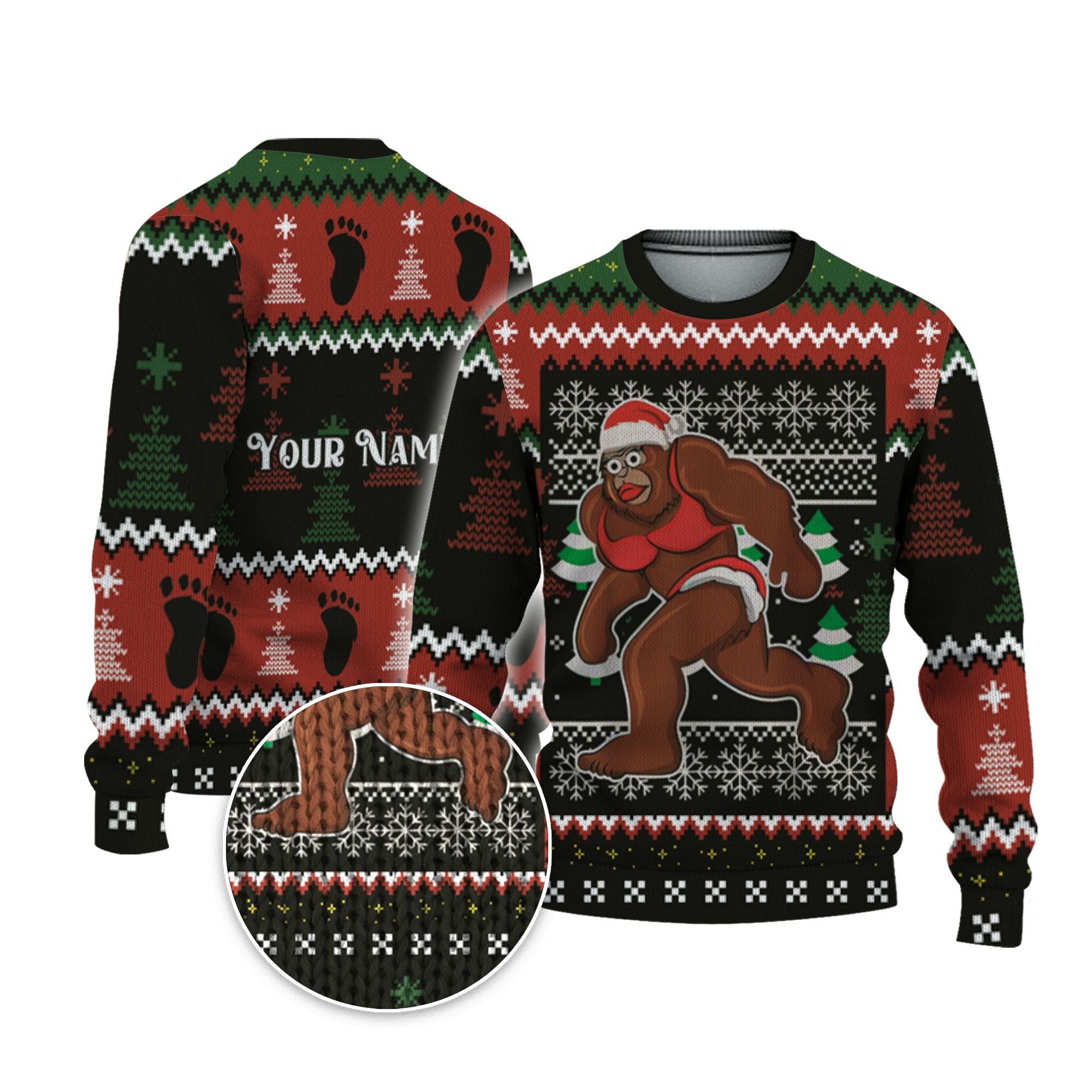 custom-christmas-funny-bikini-sasquatch-ugly-sweater-tka90-7156