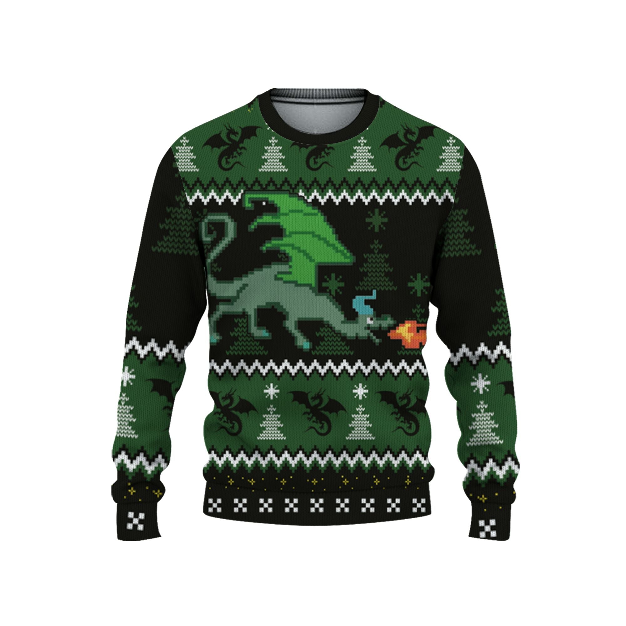 custom-christmas-funny-fire-breathing-dragon-ugly-sweater-tka91-2168