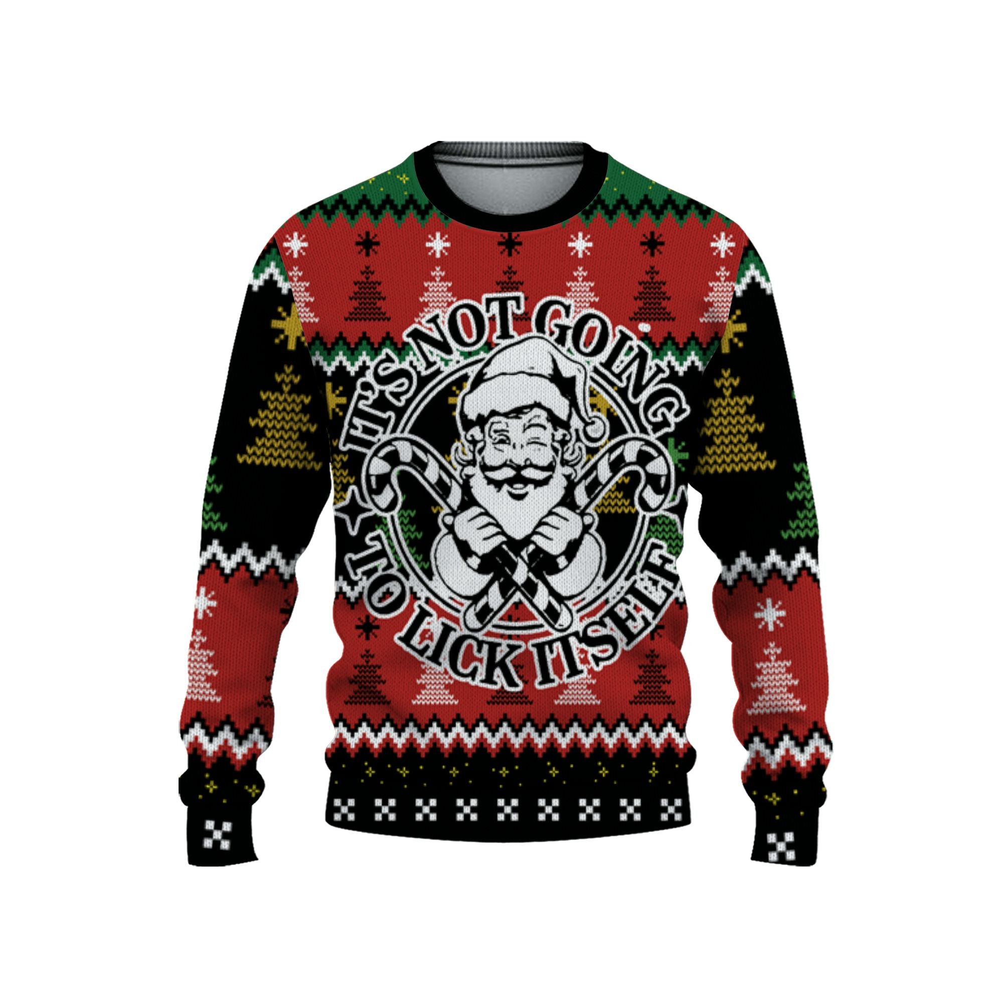 custom-christmas-funny-retro-not-lick-itself-ugly-sweater-tka94-6391