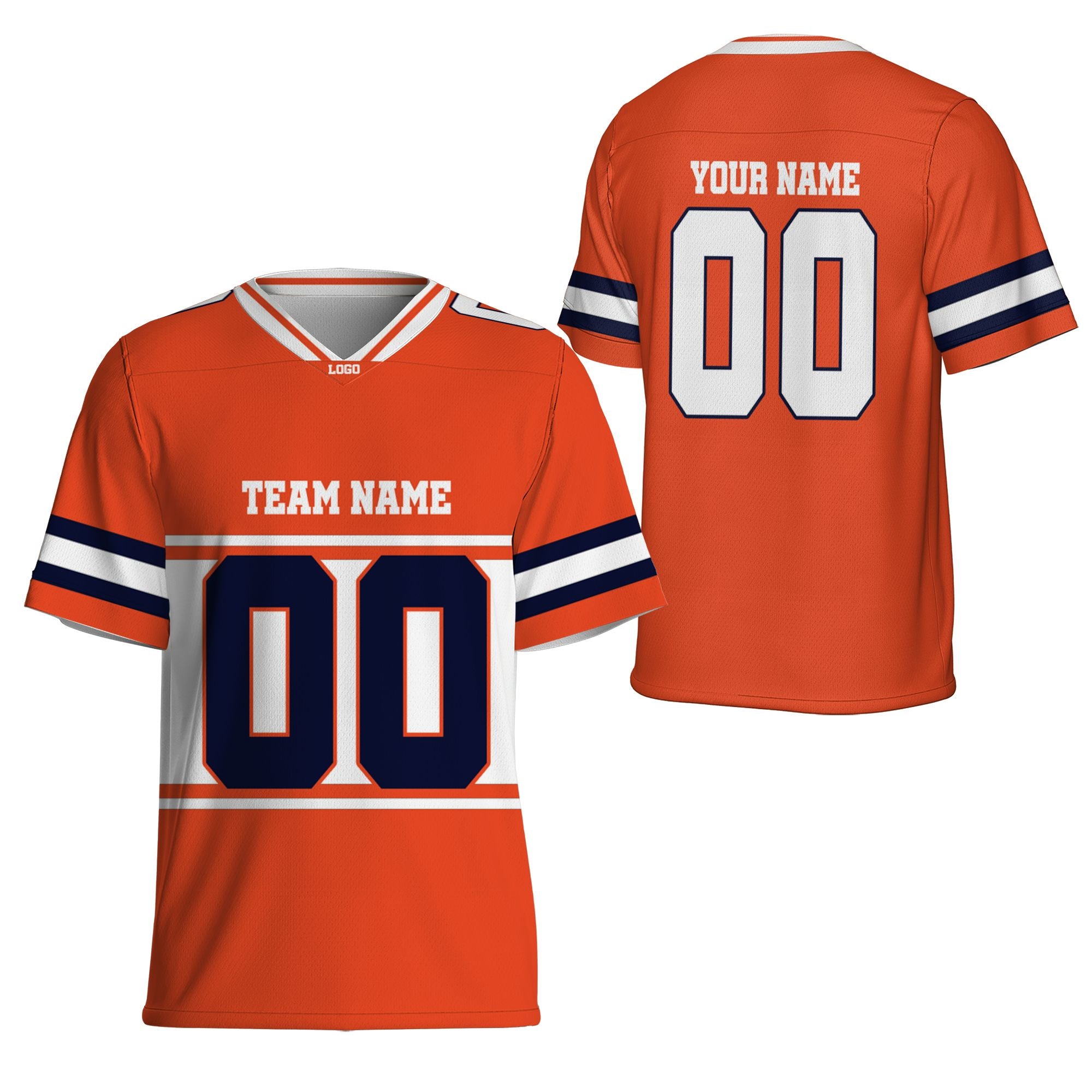 personalized-team-name-nuber-football-jersey-horizontal-line-orange-and-white-db-vdd49-4438