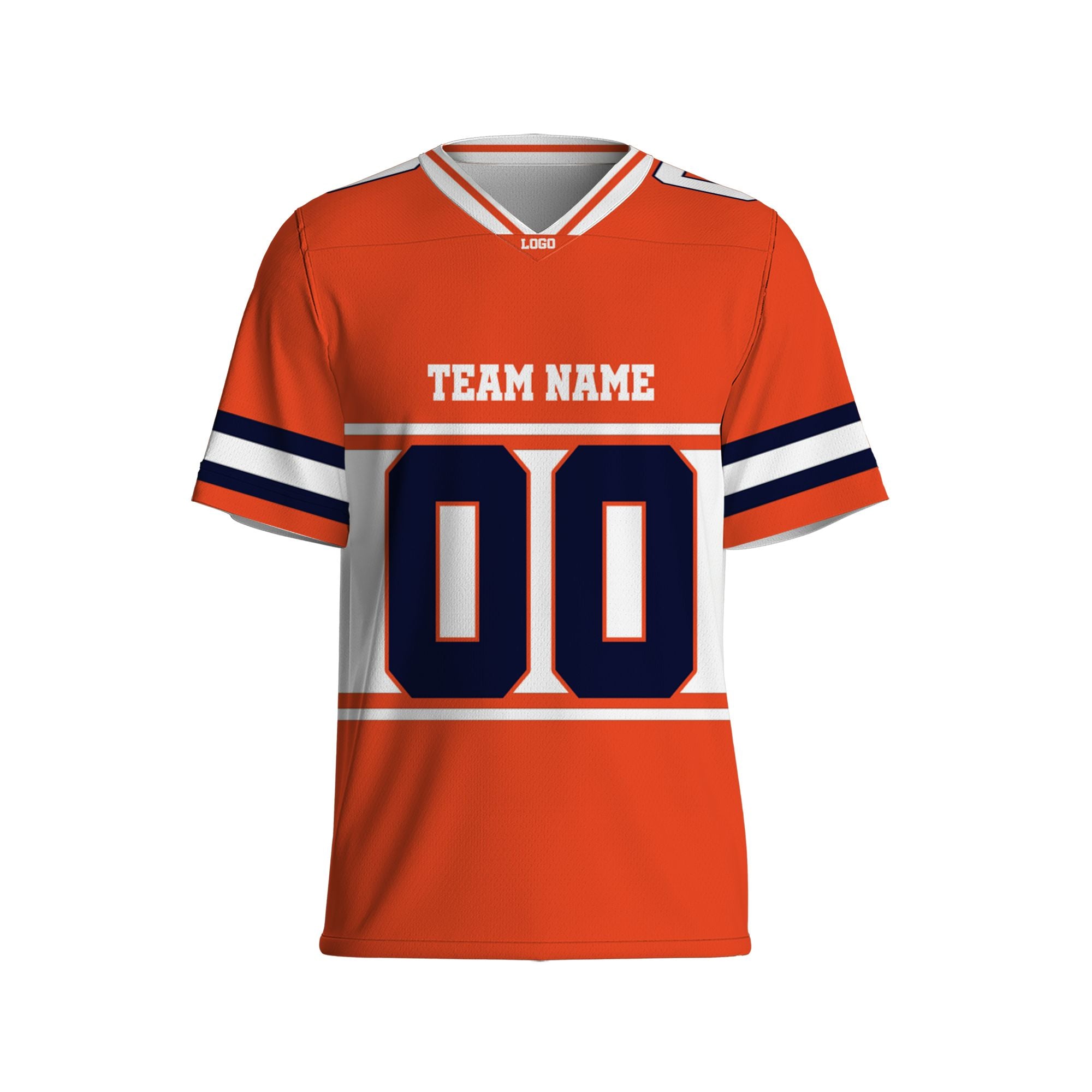 personalized-team-name-nuber-football-jersey-horizontal-line-orange-and-white-db-vdd49-4438