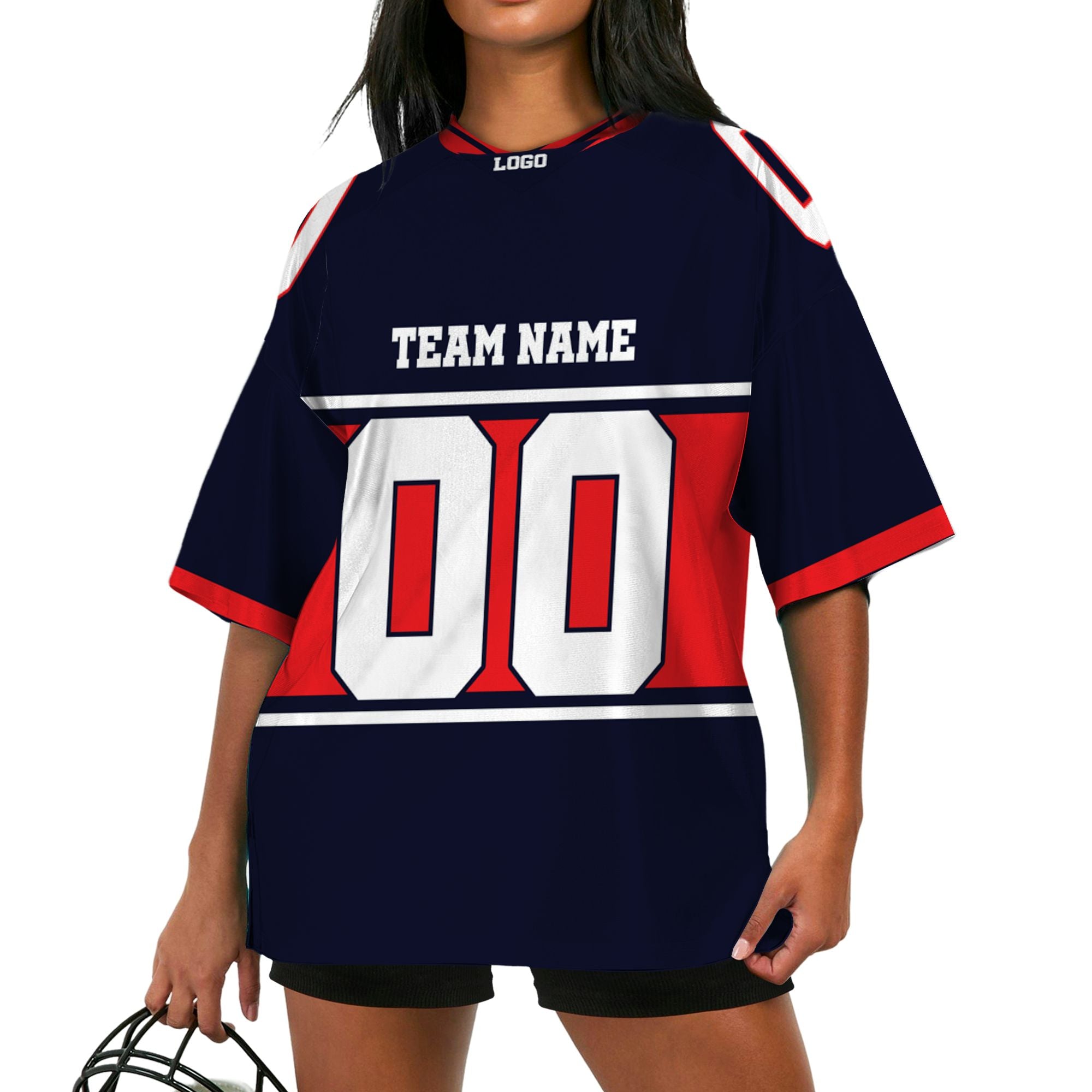 personalized-team-name-nuber-football-jersey-horizontal-line-navy-red-and-white-ht-vdd49-7567