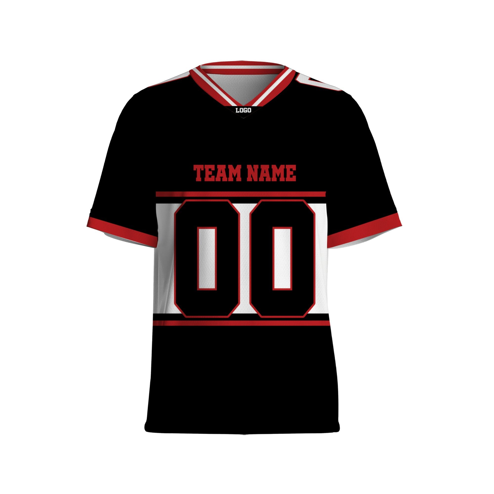 personalized-team-name-nuber-football-jersey-horizontal-line-black-white-and-red-af-vdd50-3393