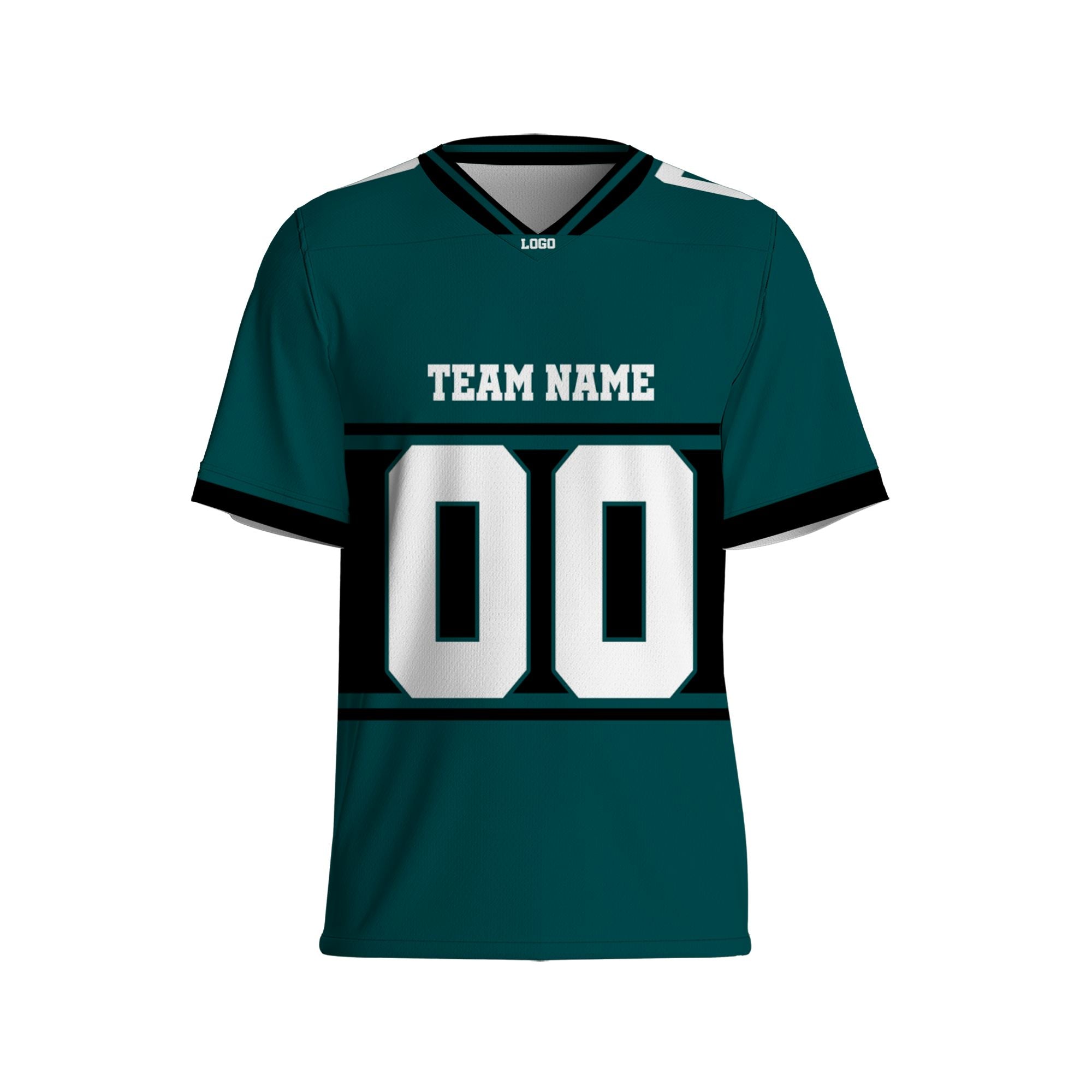 personalized-team-name-nuber-football-jersey-horizontal-line-green-and-black-pe-vdd50-4981