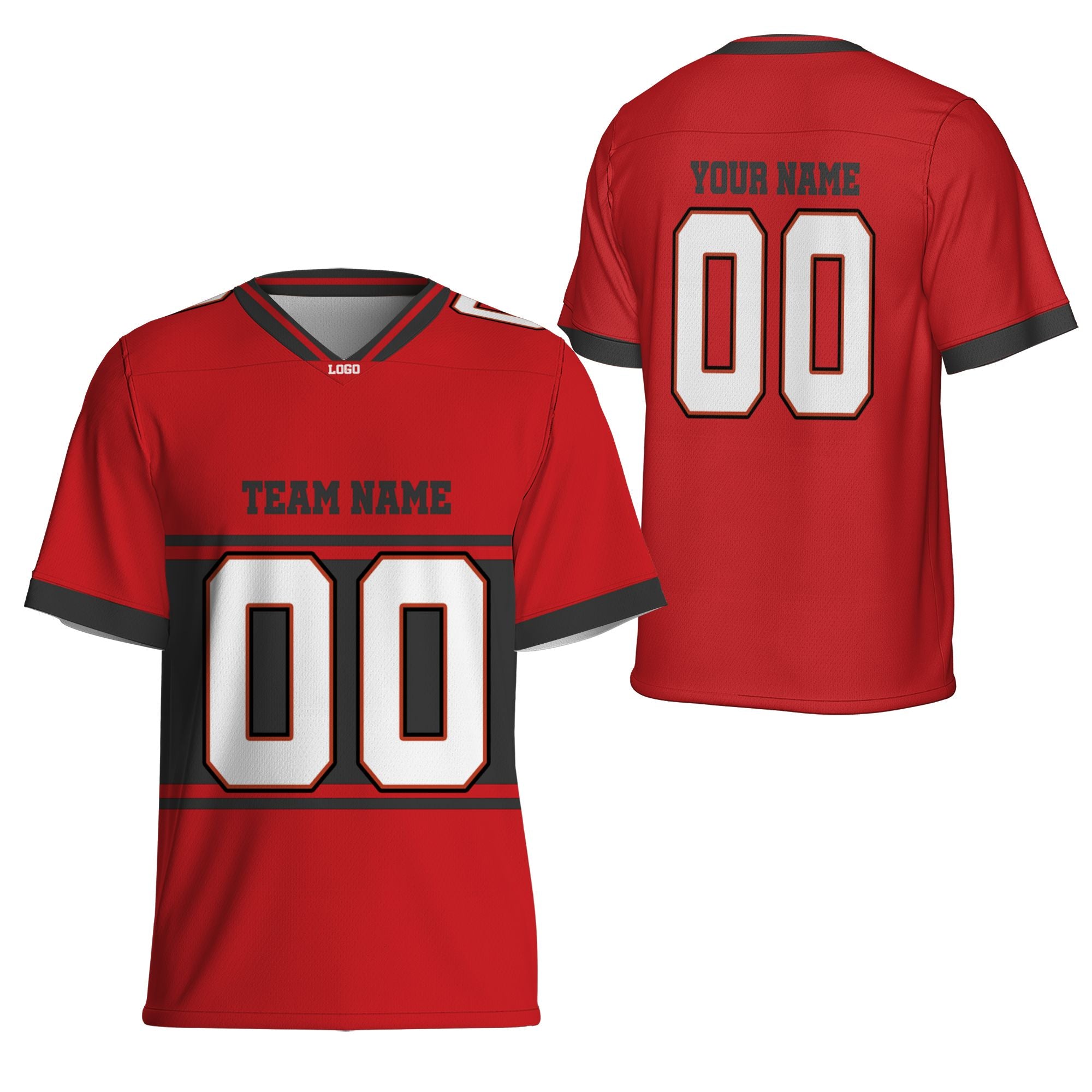 personalized-team-name-nuber-football-jersey-horizontal-line-red-and-grey-tbb-vdd50-7767