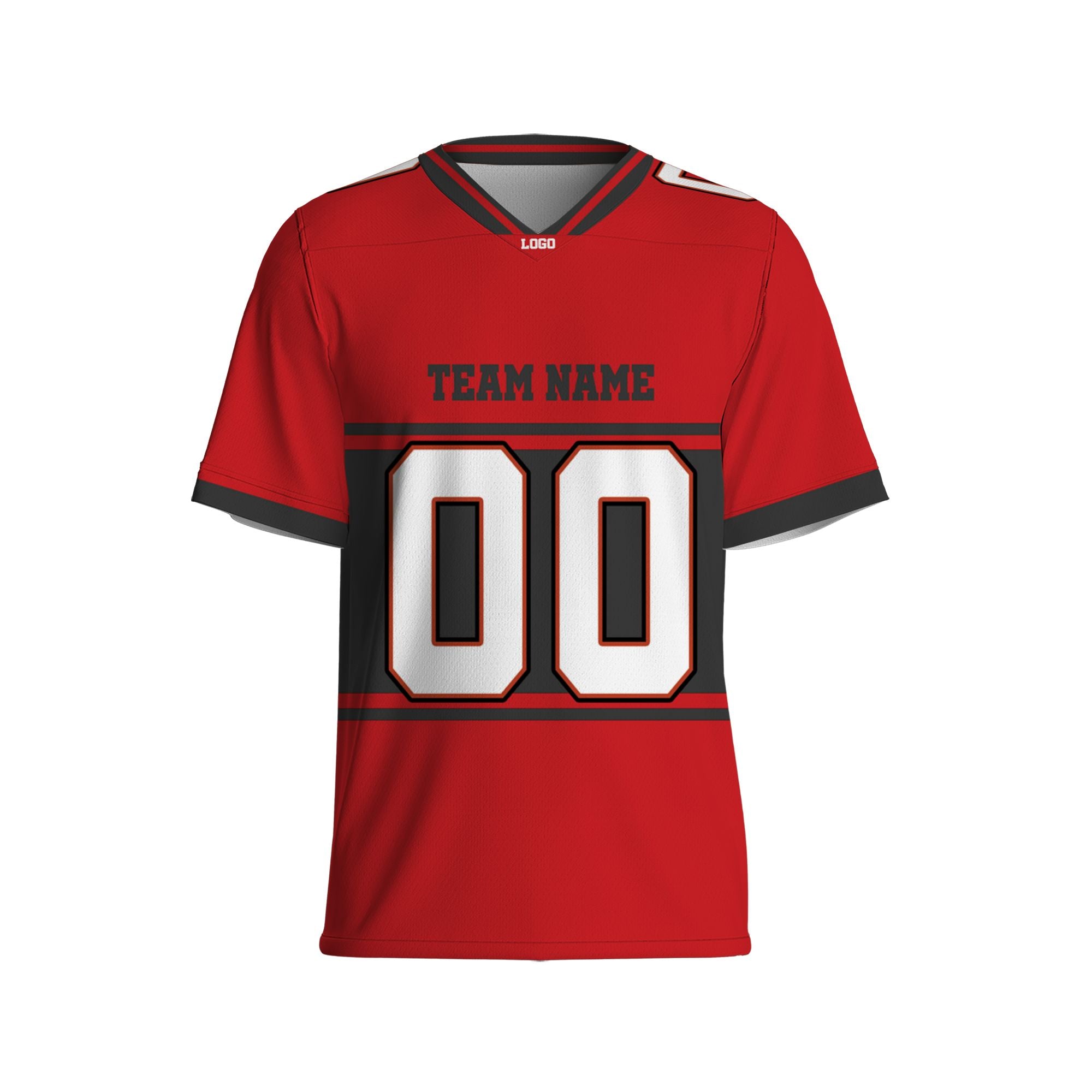personalized-team-name-nuber-football-jersey-horizontal-line-red-and-grey-tbb-vdd50-7767