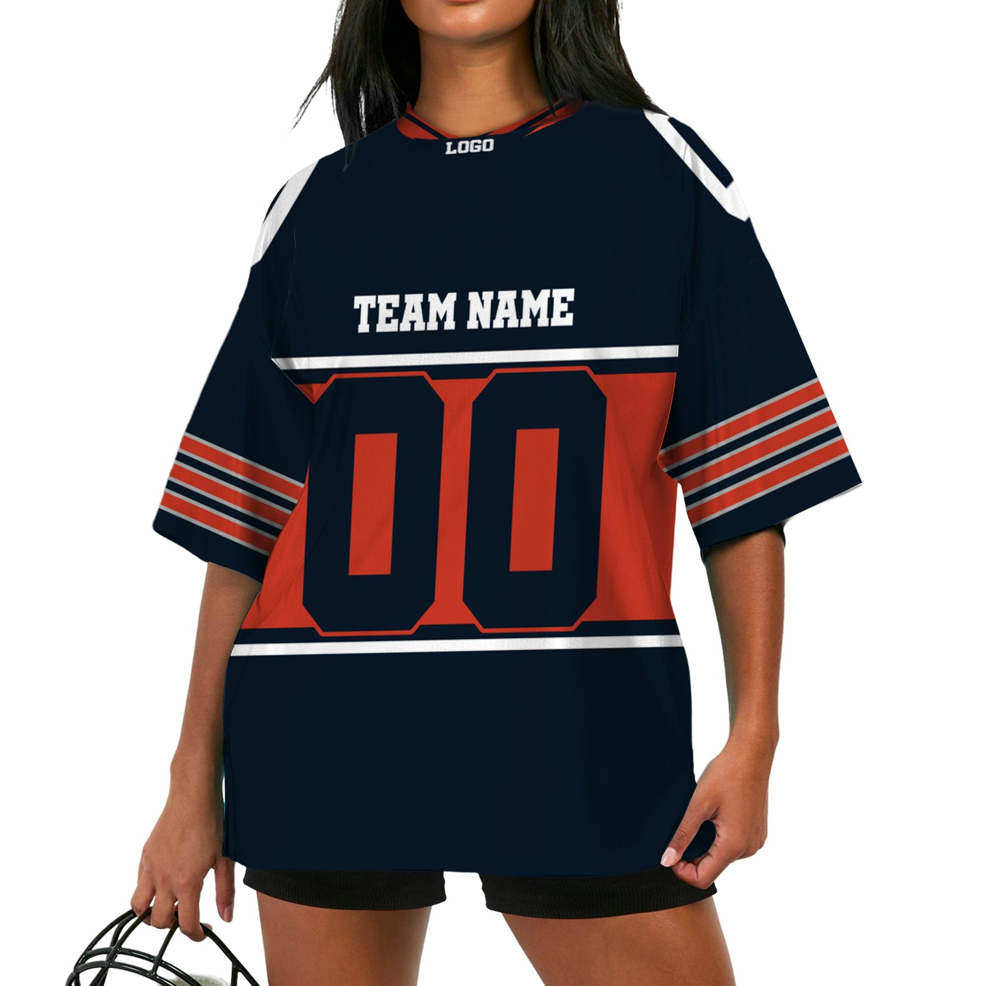 personalized-team-name-nuber-football-jersey-horizontal-line-navy-orange-and-white-cb-vdd50-4278