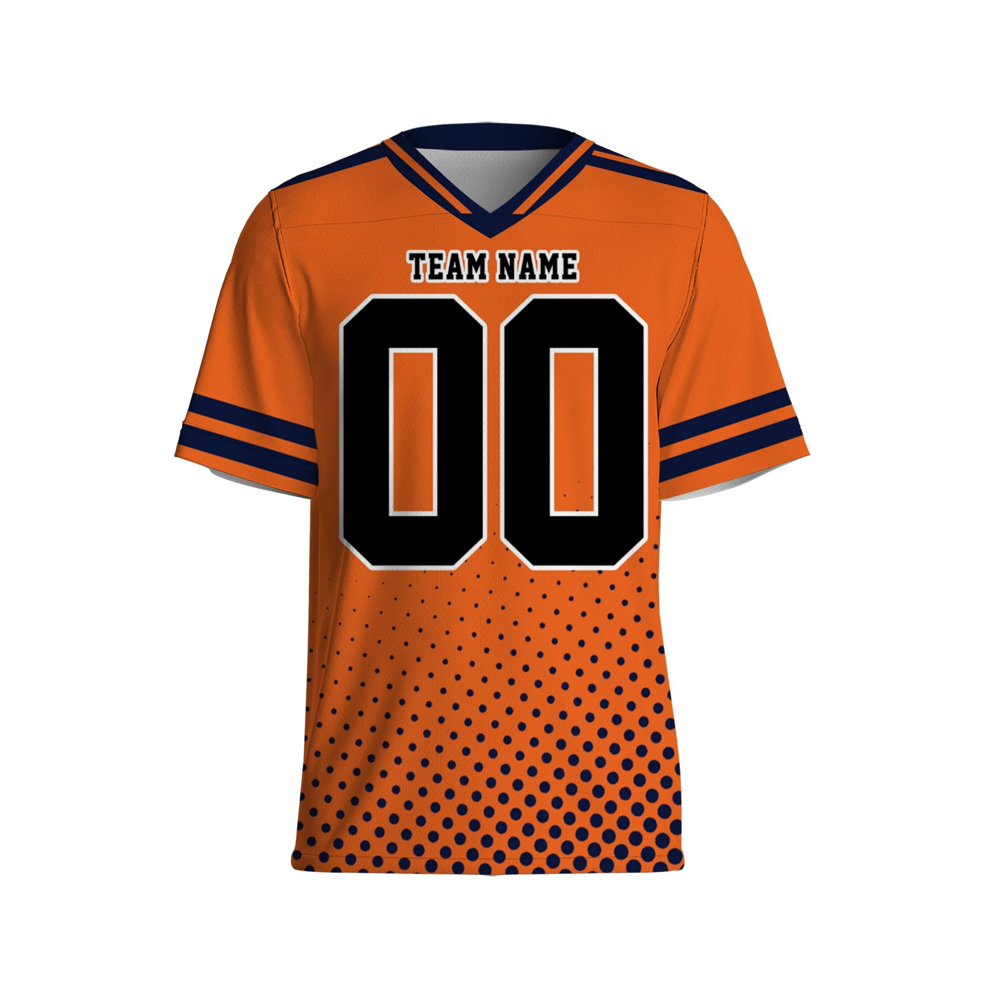 custom-basic-comic-famous-football-jersey-cb-orange-bear-tka98-2104