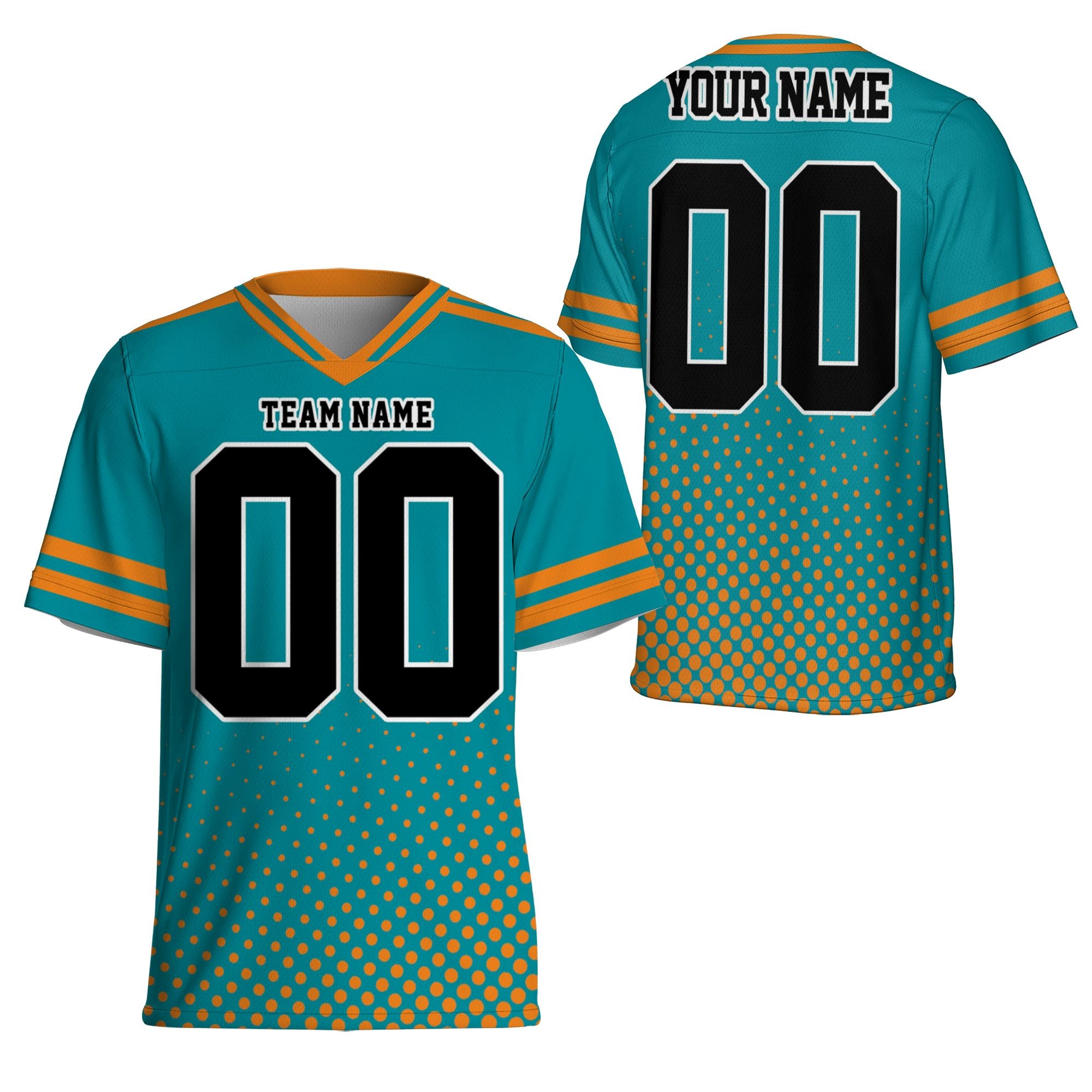 custom-basic-comic-famous-football-jersey-md-teal-dolphin-tka98-4011