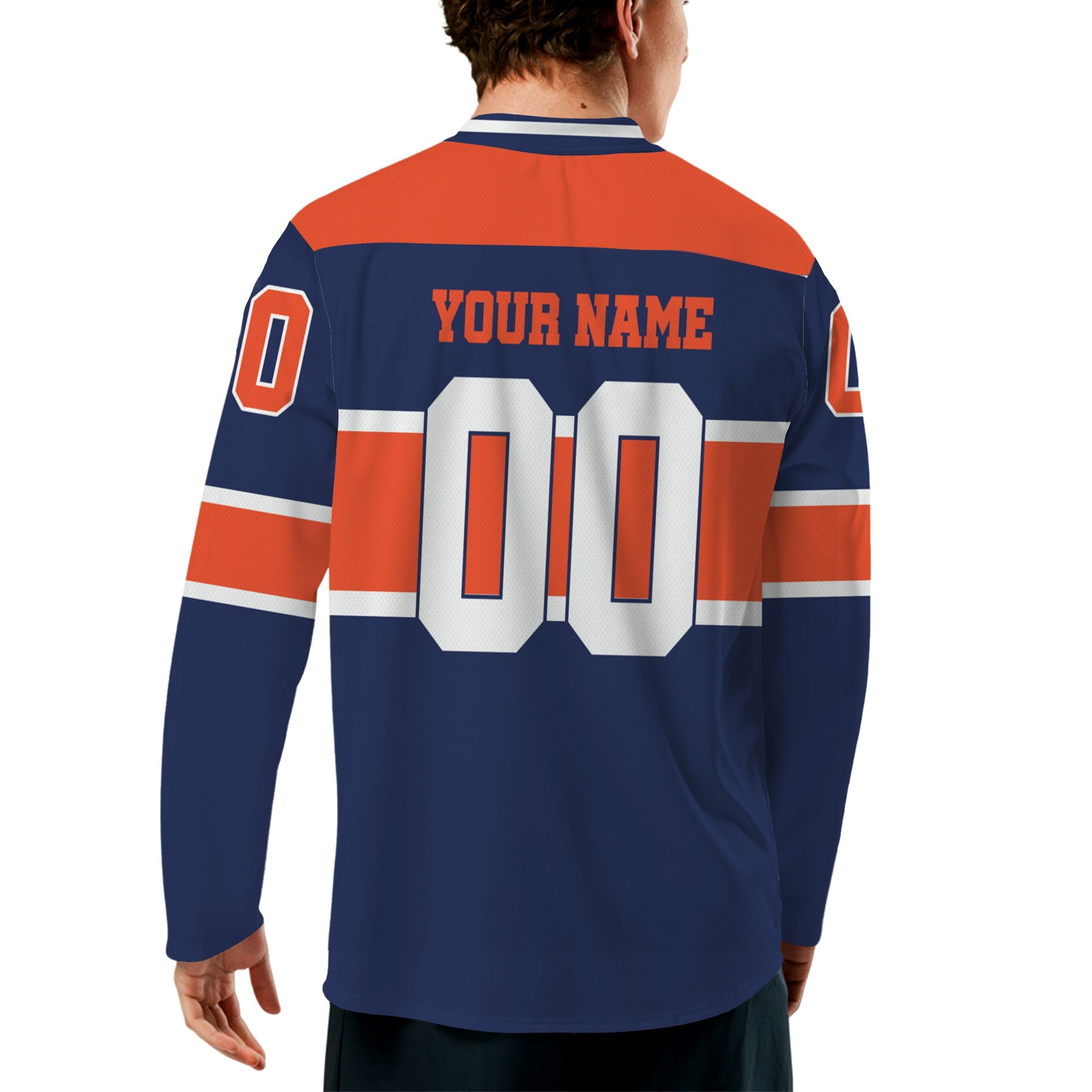 personalized-team-name-number-hockey-jersey-horizontal-lines-blue-and-orange-vdd53-7023