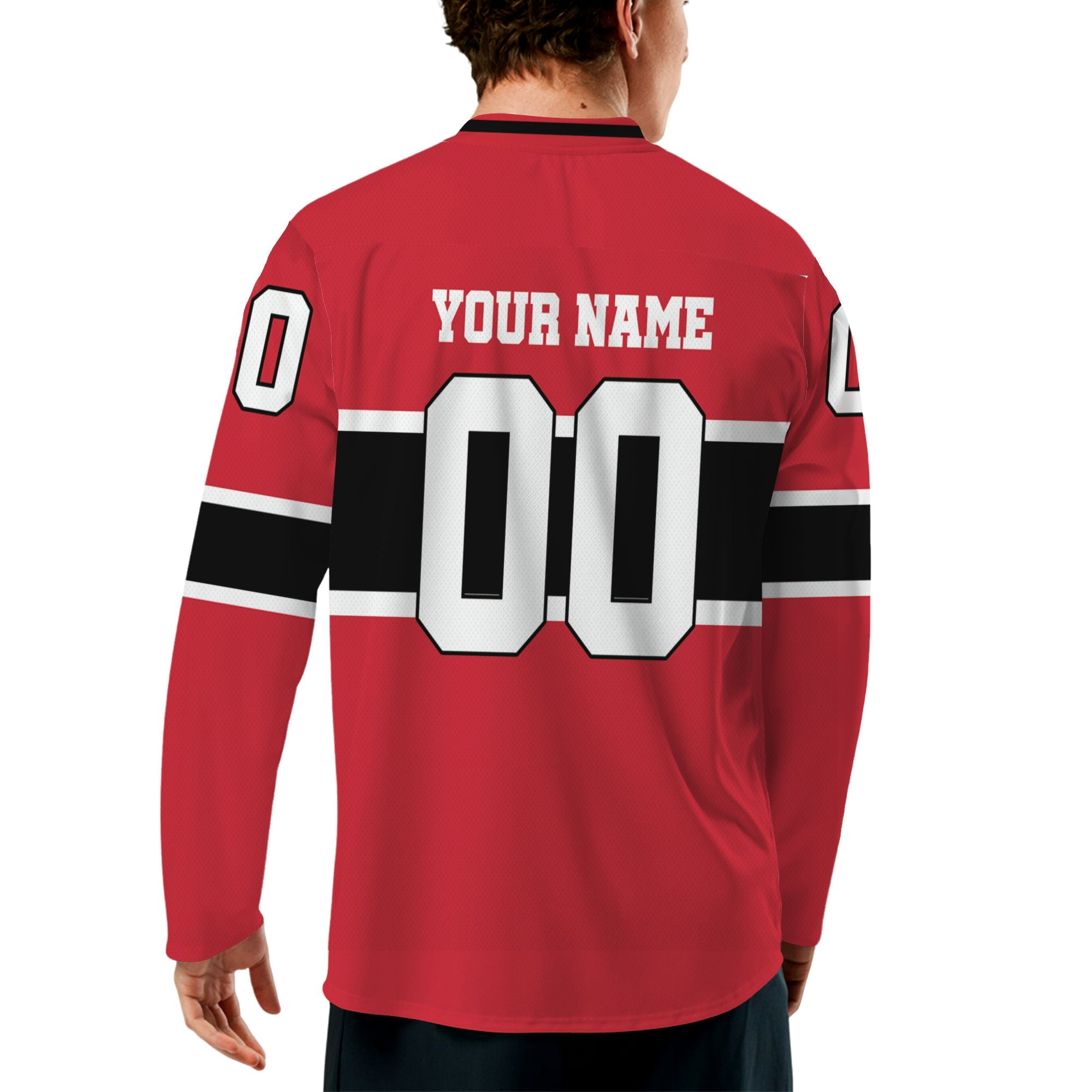 personalized-team-name-number-hockey-jersey-horizontal-lines-red-black-and-white-vdd53-3006