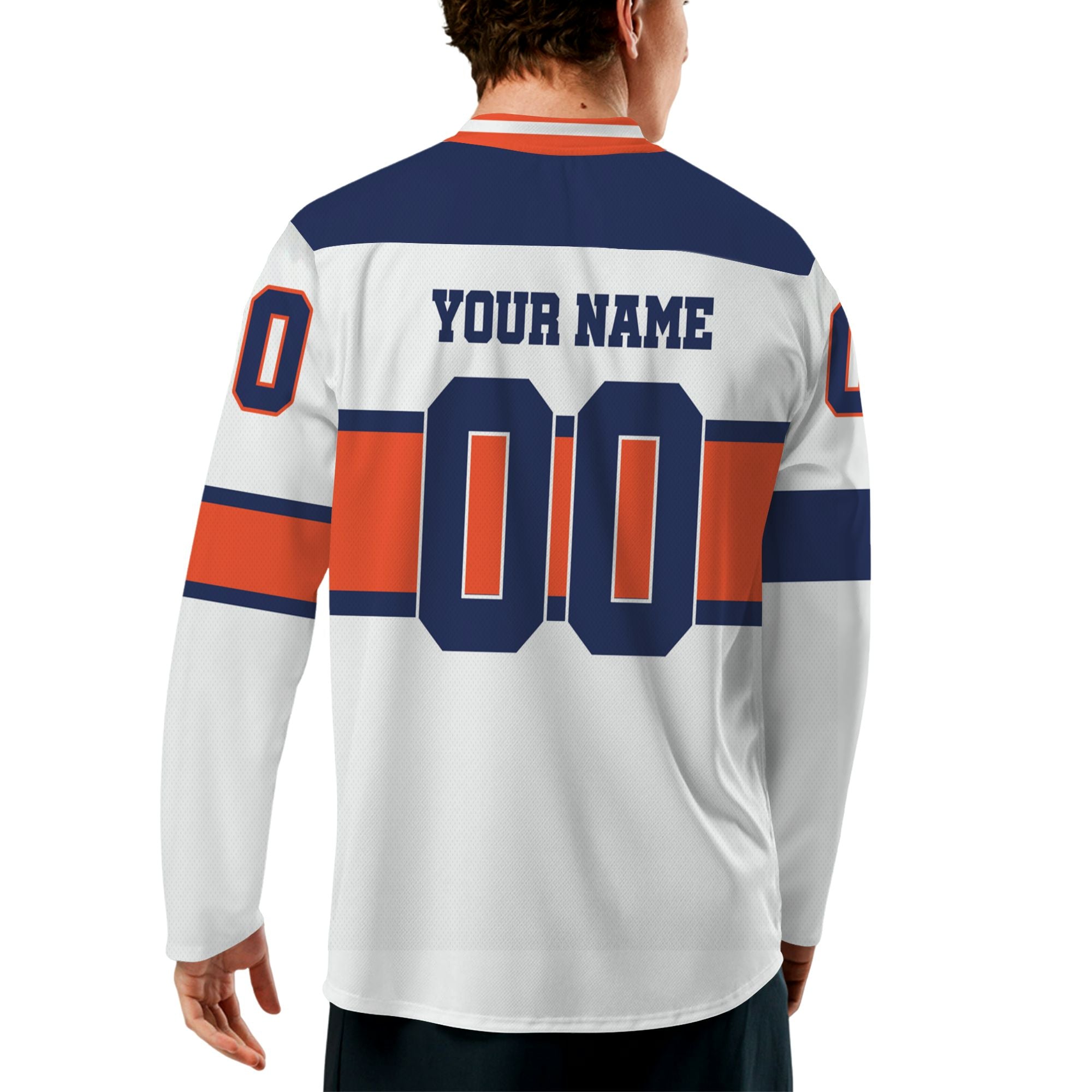 personalized-team-name-number-hockey-jersey-horizontal-lines-white-blue-and-orange-vdd54-2946