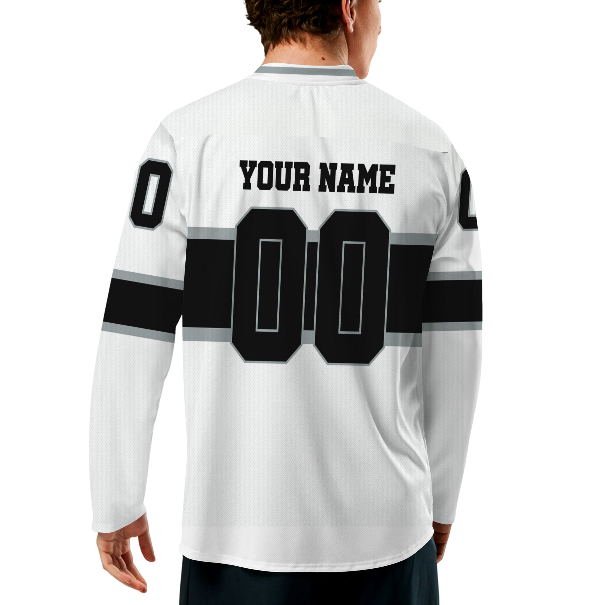 personalized-team-name-number-hockey-jersey-horizontal-lines-white-and-black-vdd54-2305