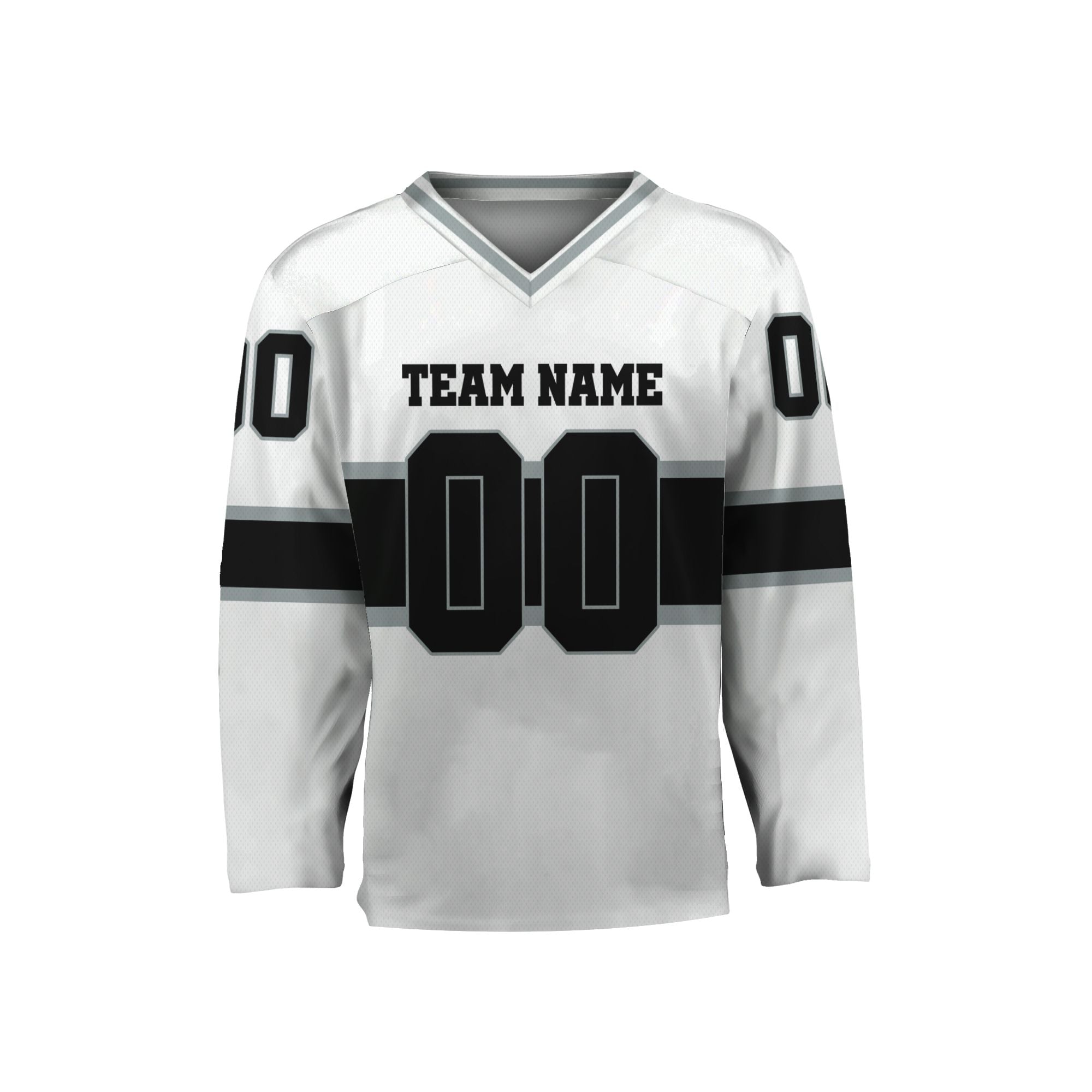 personalized-team-name-number-hockey-jersey-horizontal-lines-white-and-black-vdd54-2305