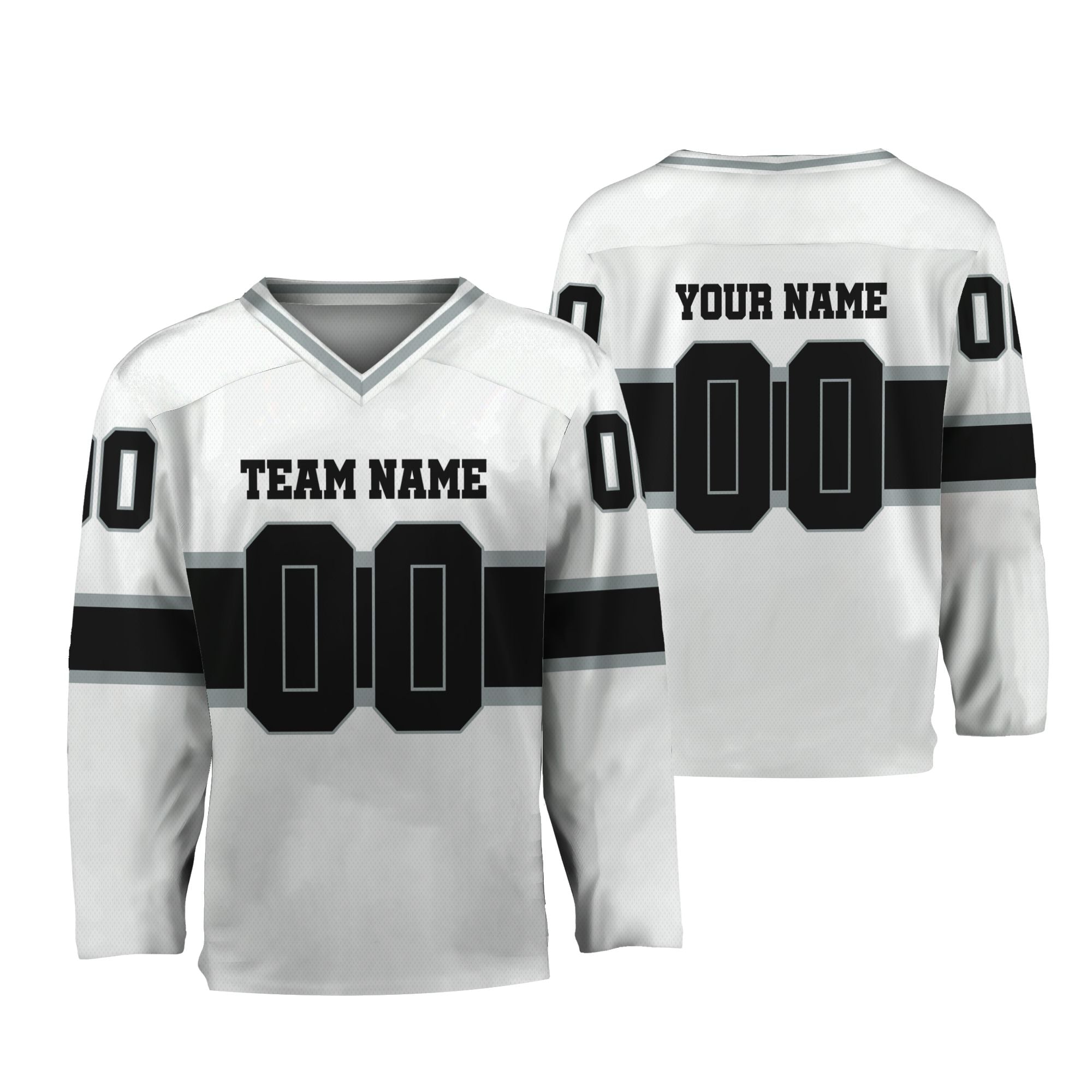 personalized-team-name-number-hockey-jersey-horizontal-lines-white-and-black-vdd54-2305