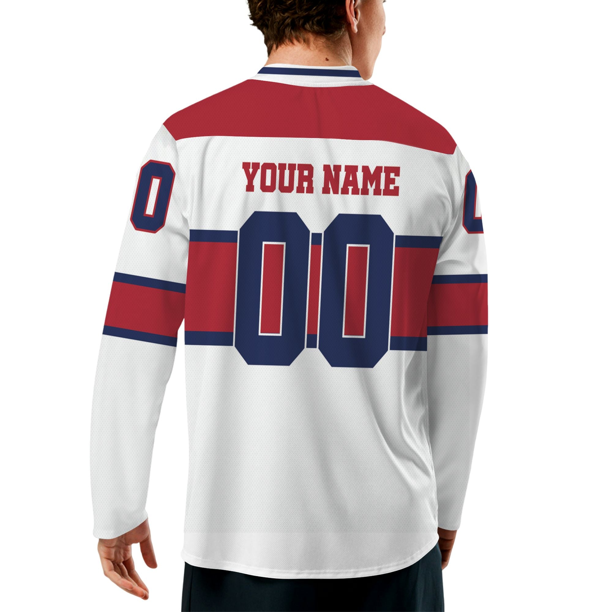 personalized-team-name-number-hockey-jersey-horizontal-lines-white-red-and-blue-vdd54-6918
