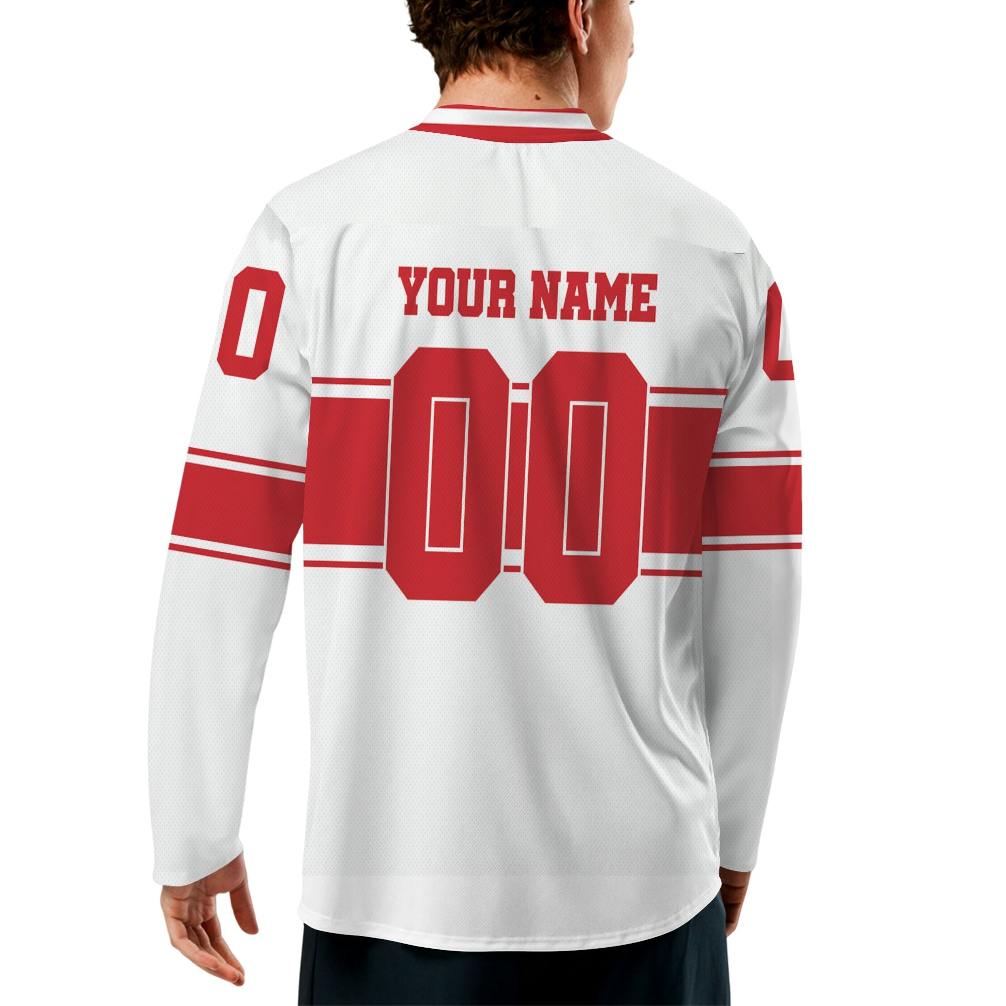 personalized-team-name-number-hockey-jersey-horizontal-lines-white-and-red-vdd54-8546