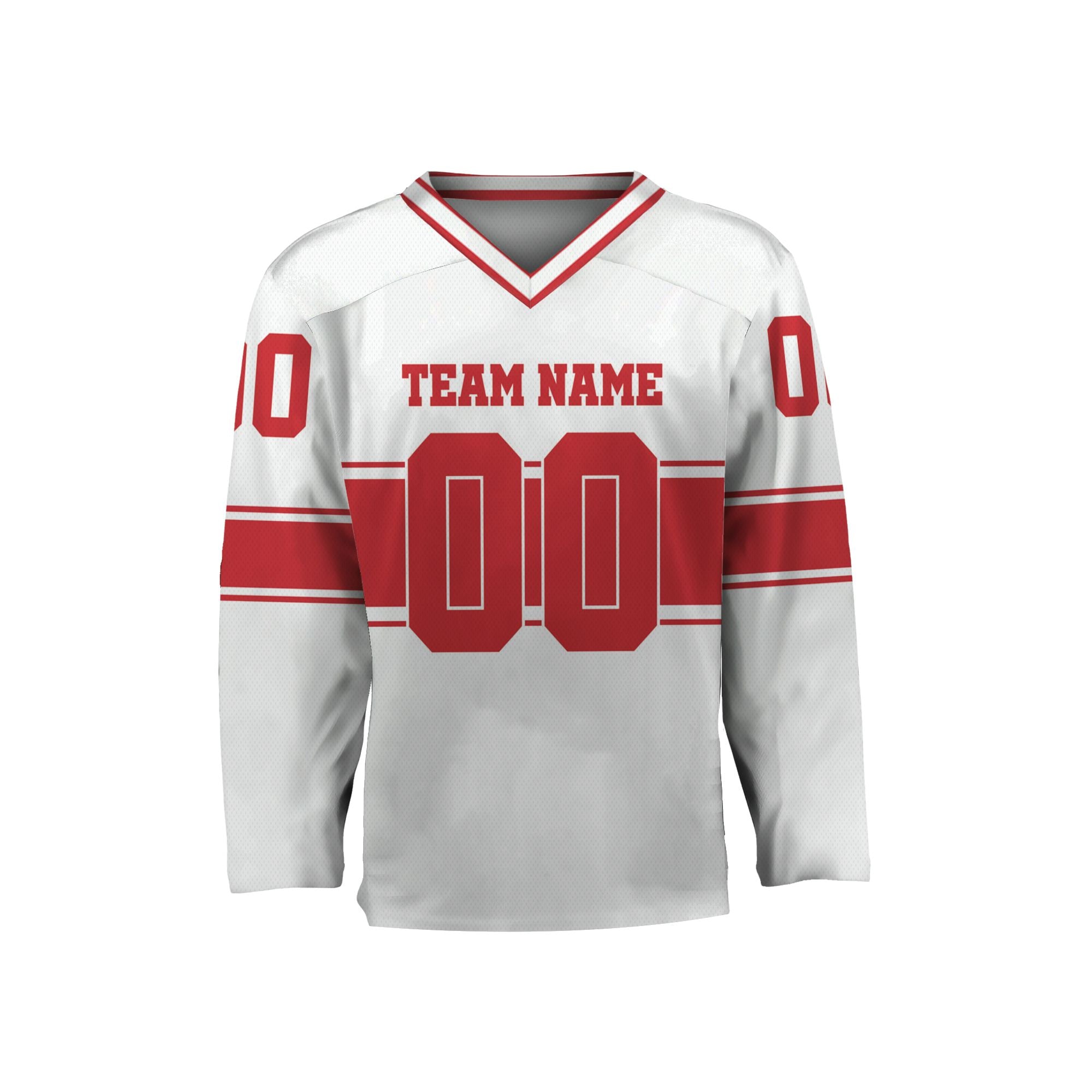 personalized-team-name-number-hockey-jersey-horizontal-lines-white-and-red-vdd54-8546
