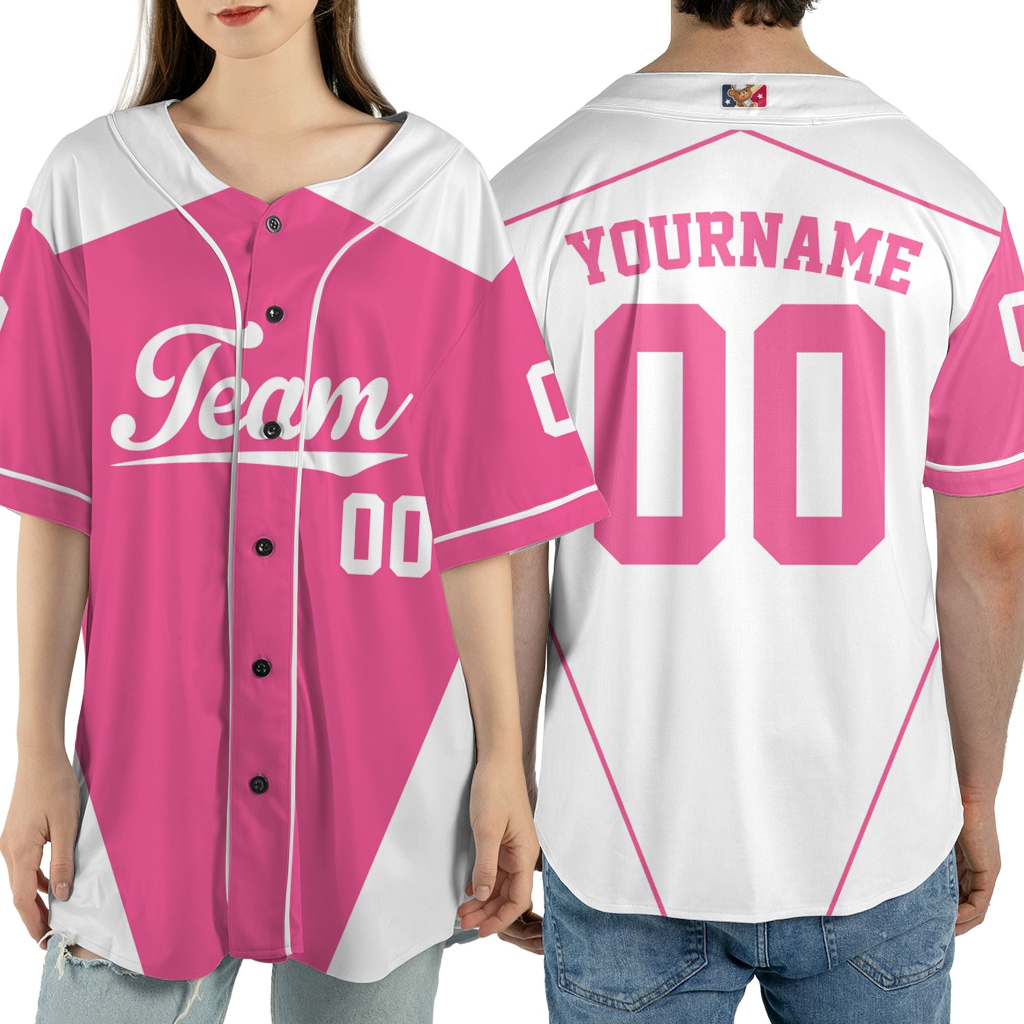 personalized-baseball-jersey-team-name-and-number-stripe-line-pink-and-white-vdd63-8871