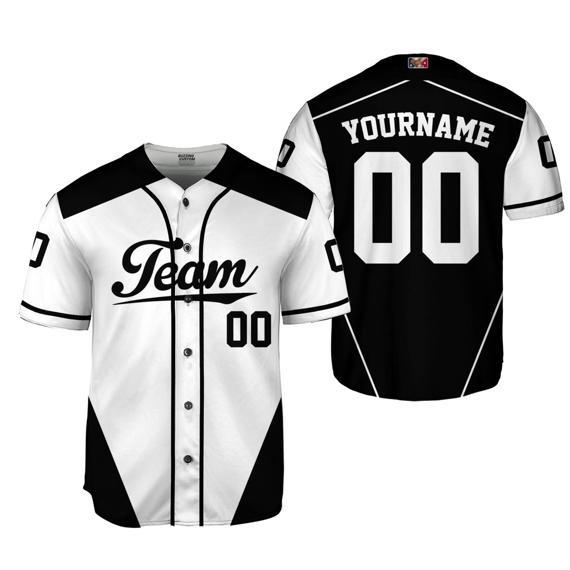 personalized-baseball-jersey-team-name-and-number-stripe-line-white-and-black-vdd62-4790
