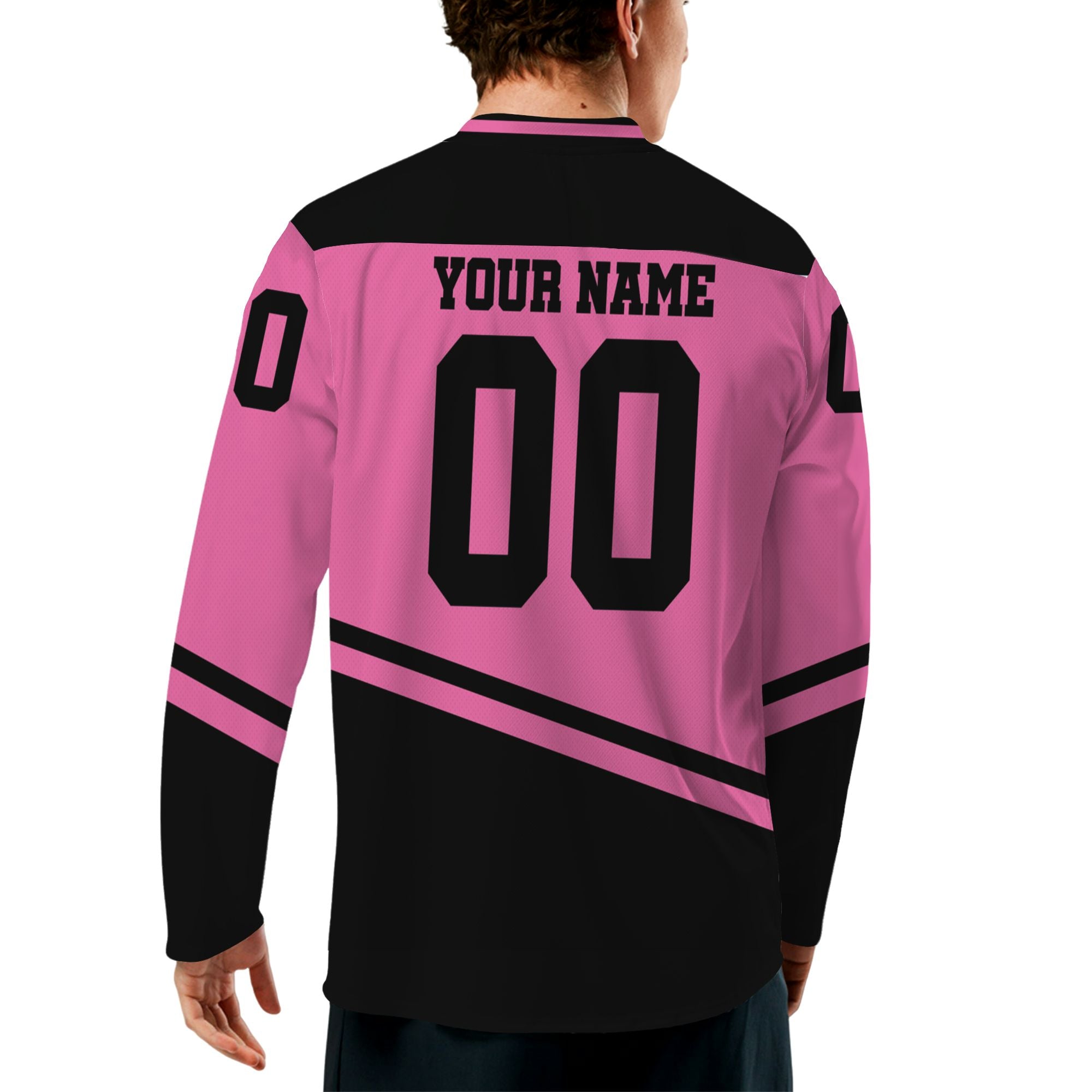 customized-name-and-logo-ice-hockey-jersey-diagonal-stripes-pink-and-black-vdd61-8113