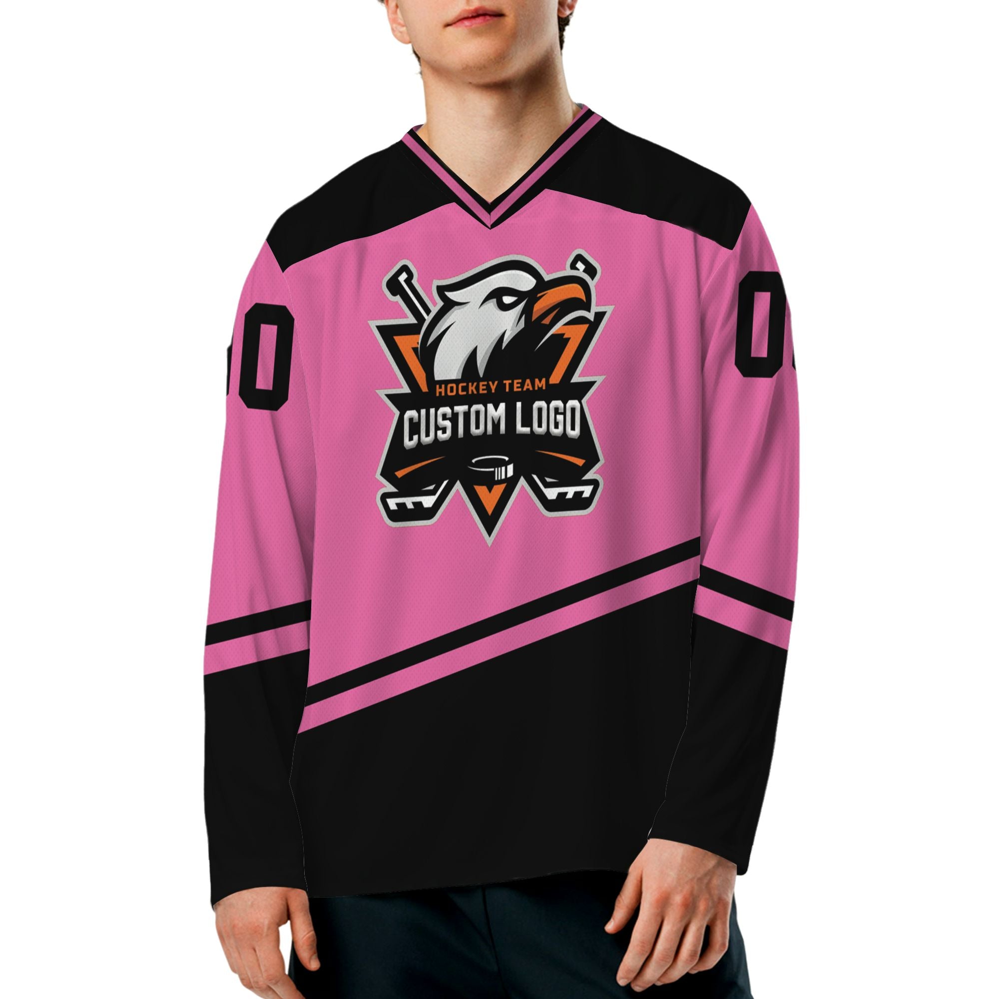 customized-name-and-logo-ice-hockey-jersey-diagonal-stripes-pink-and-black-vdd61-8113