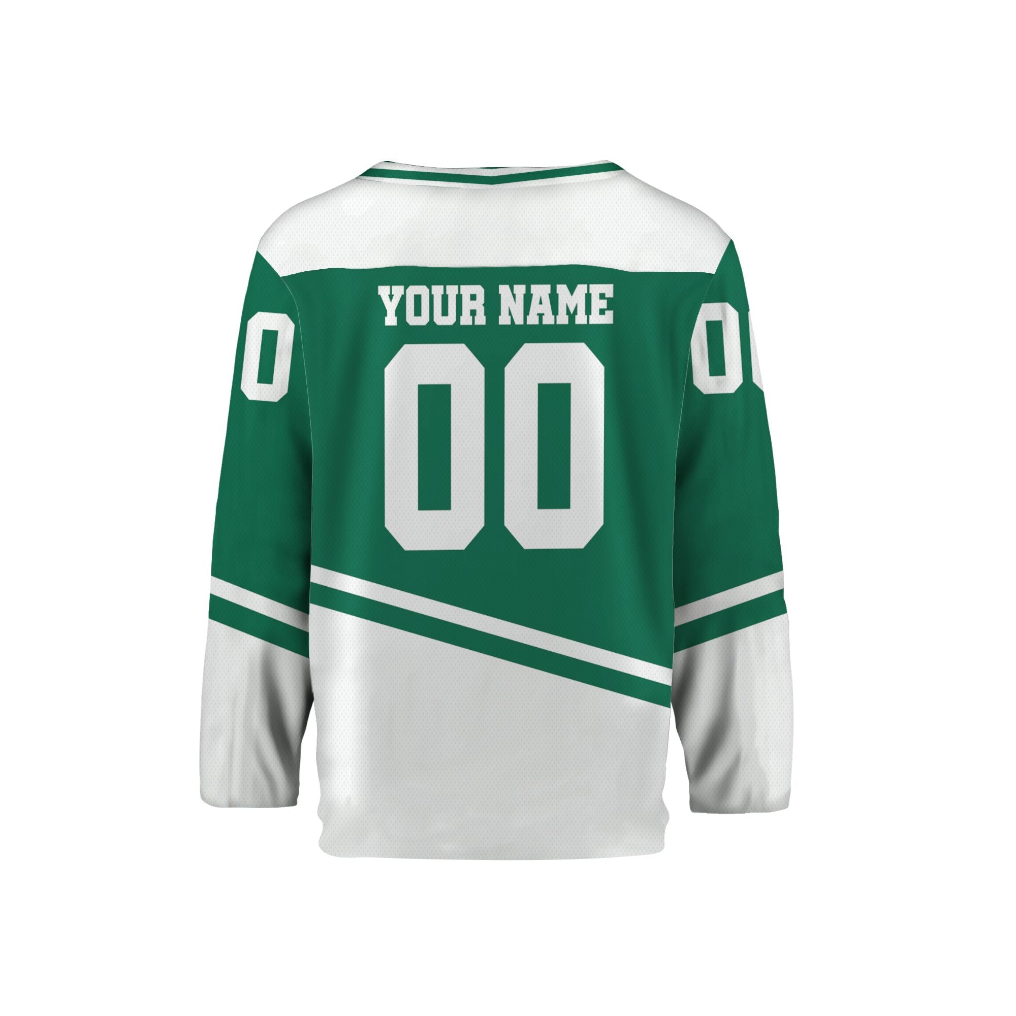 customized-name-and-logo-ice-hockey-jersey-diagonal-stripes-green-and-white-vdd61-1727