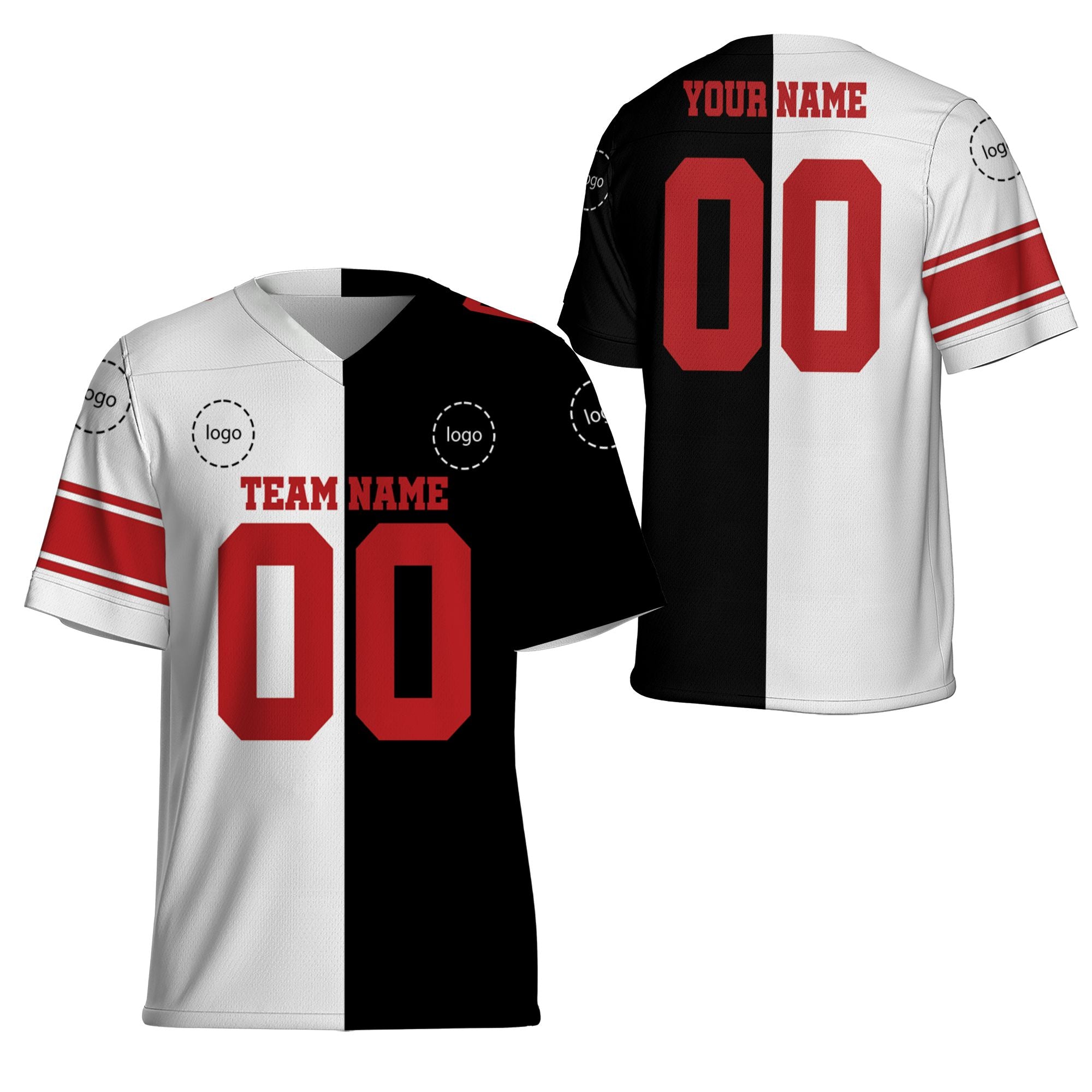 personalized-any-two-team-american-football-jersey-black-and-white-vdd65-5474
