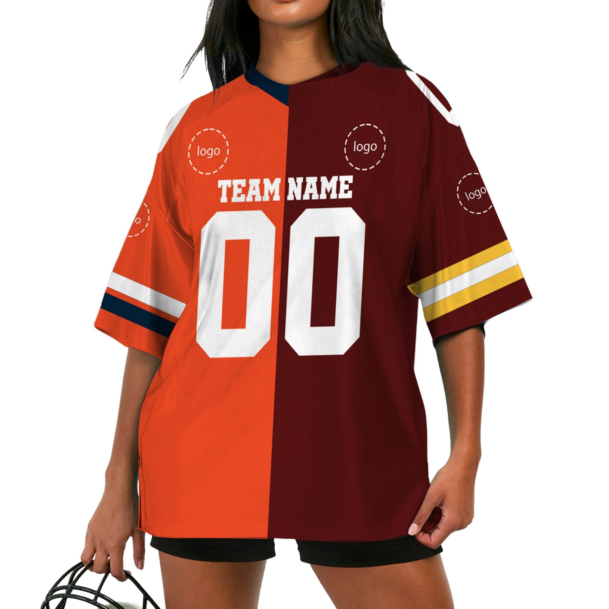 personalized-any-two-team-american-football-jersey-orange-and-brick-blue-vdd65-8191