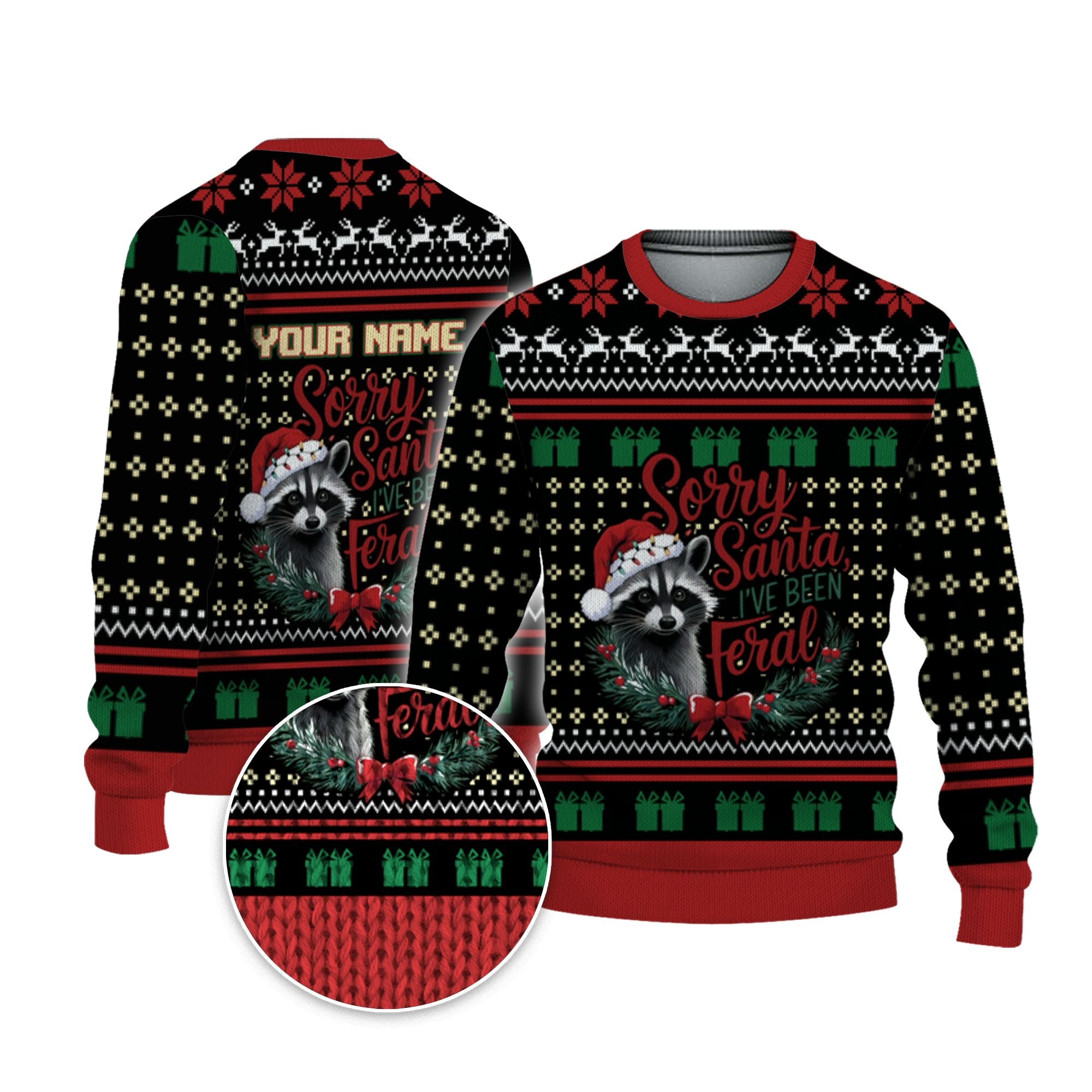 personalize-ugly-sorry-santa-ive-been-feral-red-nda64-5602