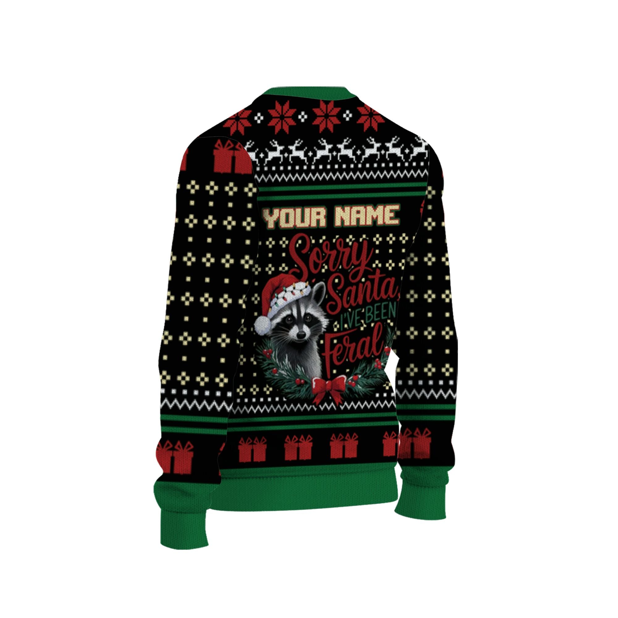 personalize-ugly-sorry-santa-ive-been-feral-green-nda64-6870