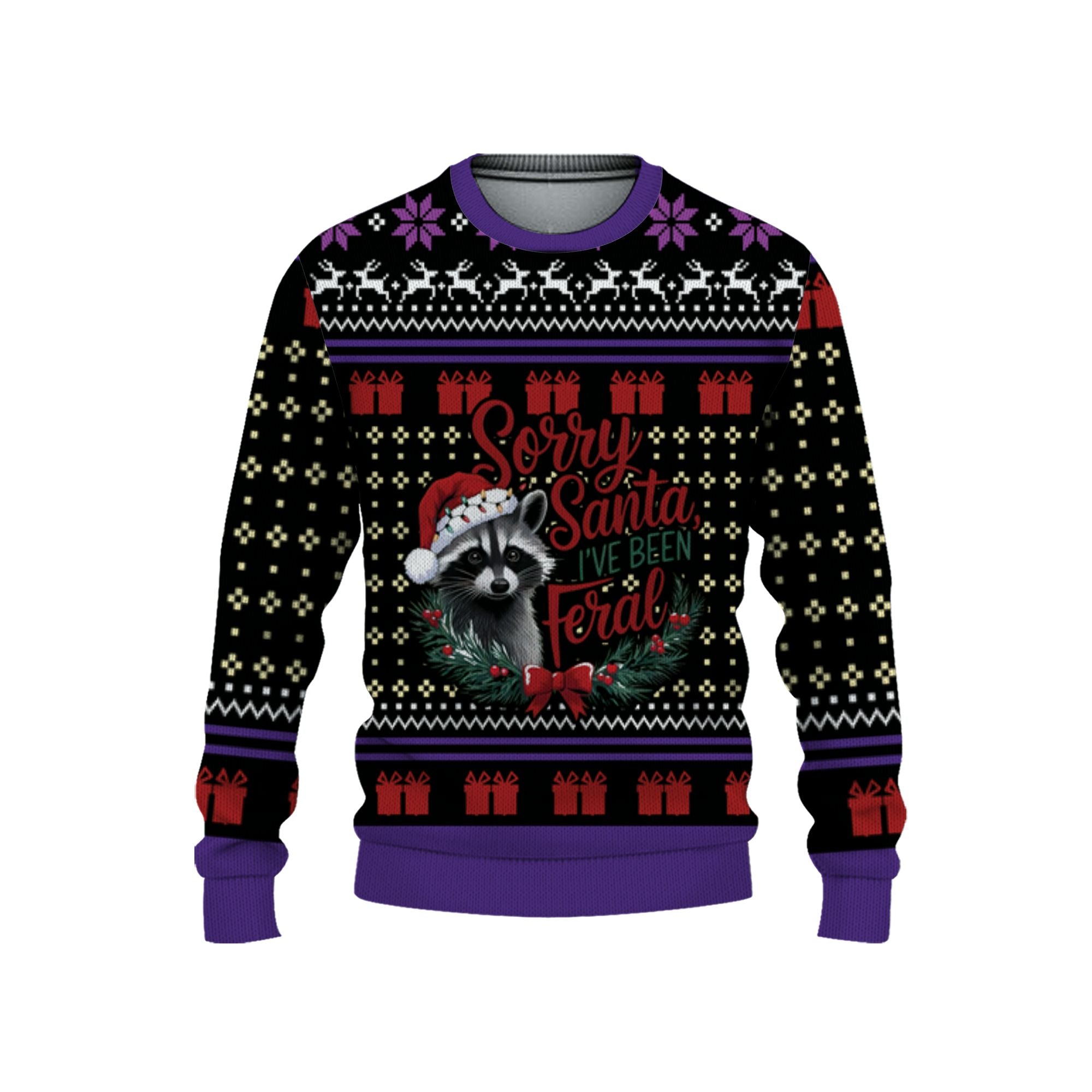 personalize-ugly-sorry-santa-ive-been-feral-purple-nda64-1280