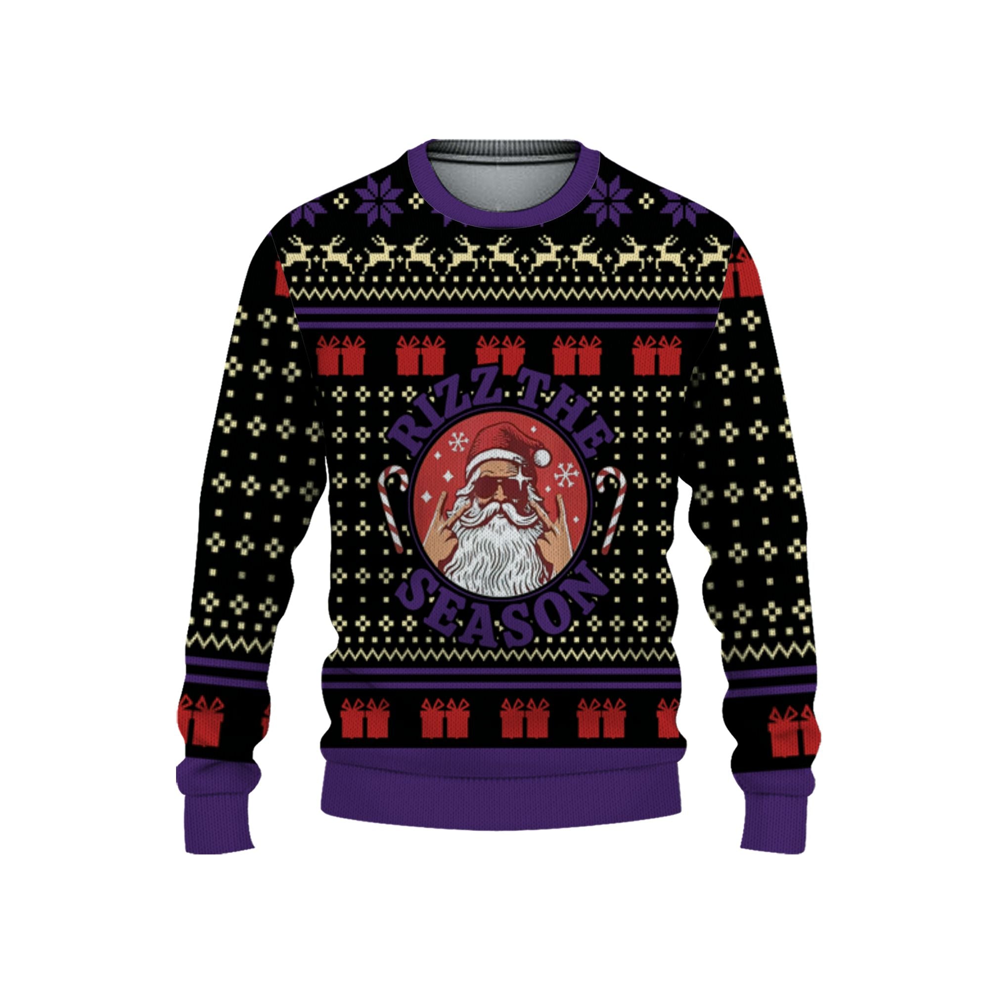 personalize-ugly-rizz-the-season-funny-santa-purple-nda69-5293
