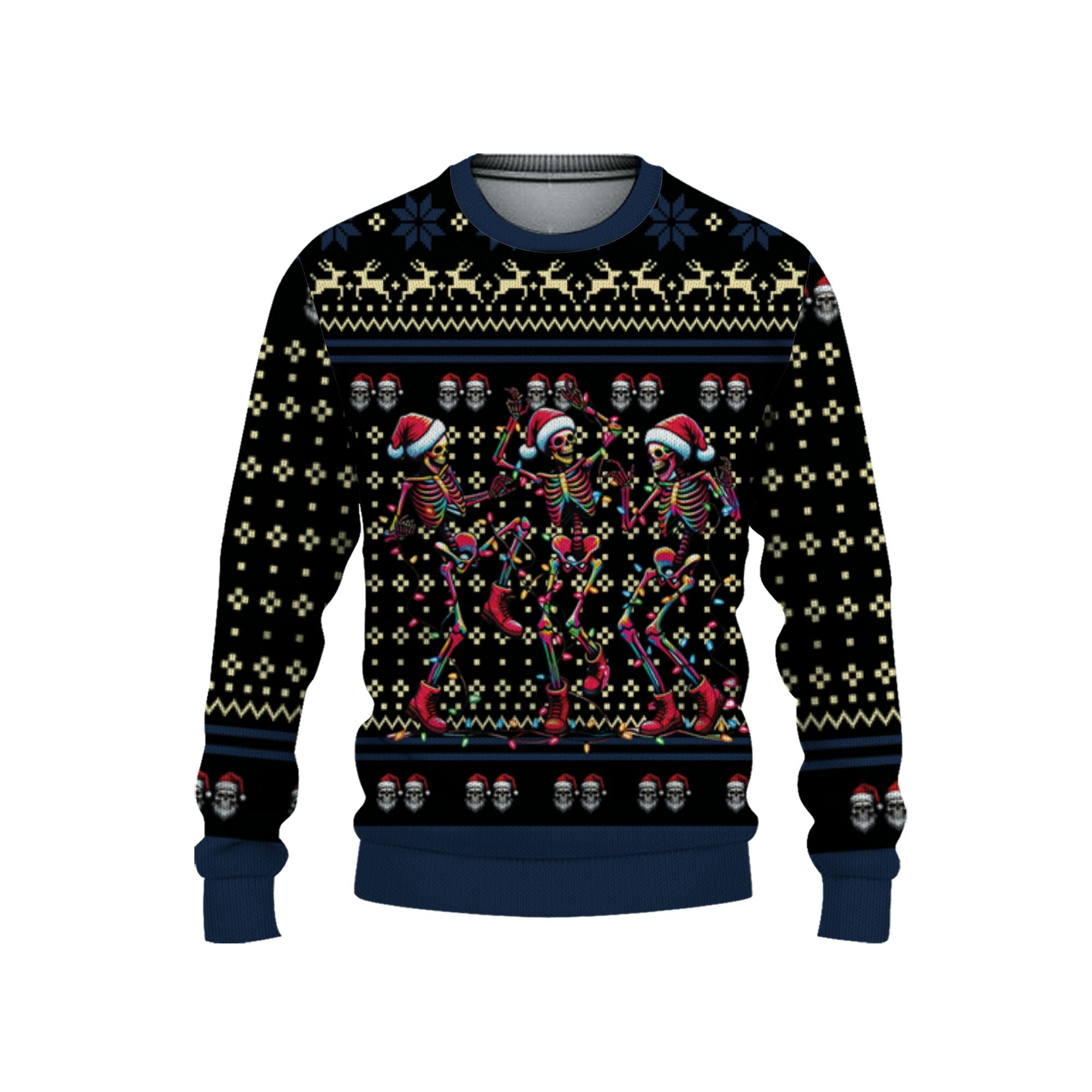 personalize-ugly-christmas-dancing-skeleton-navy-nda70-2284