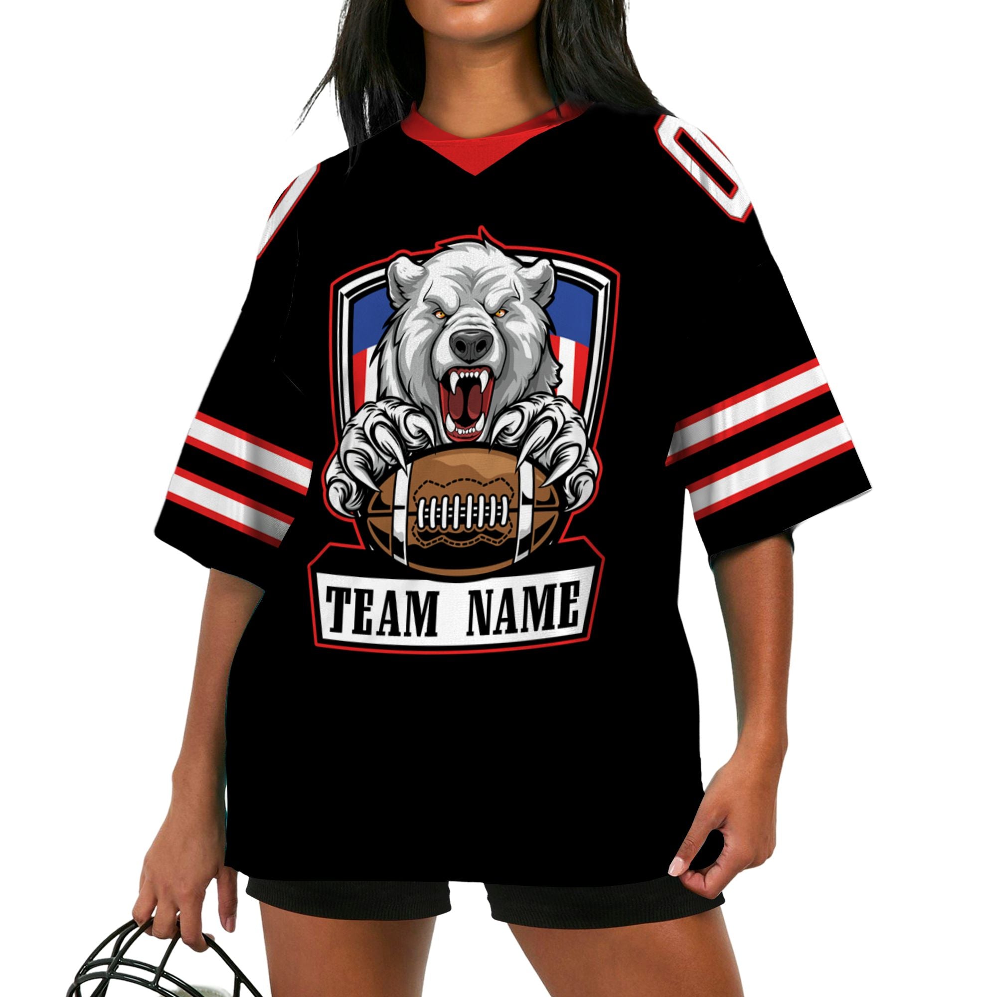 personalize-football-bear-team-black-nda89-4596