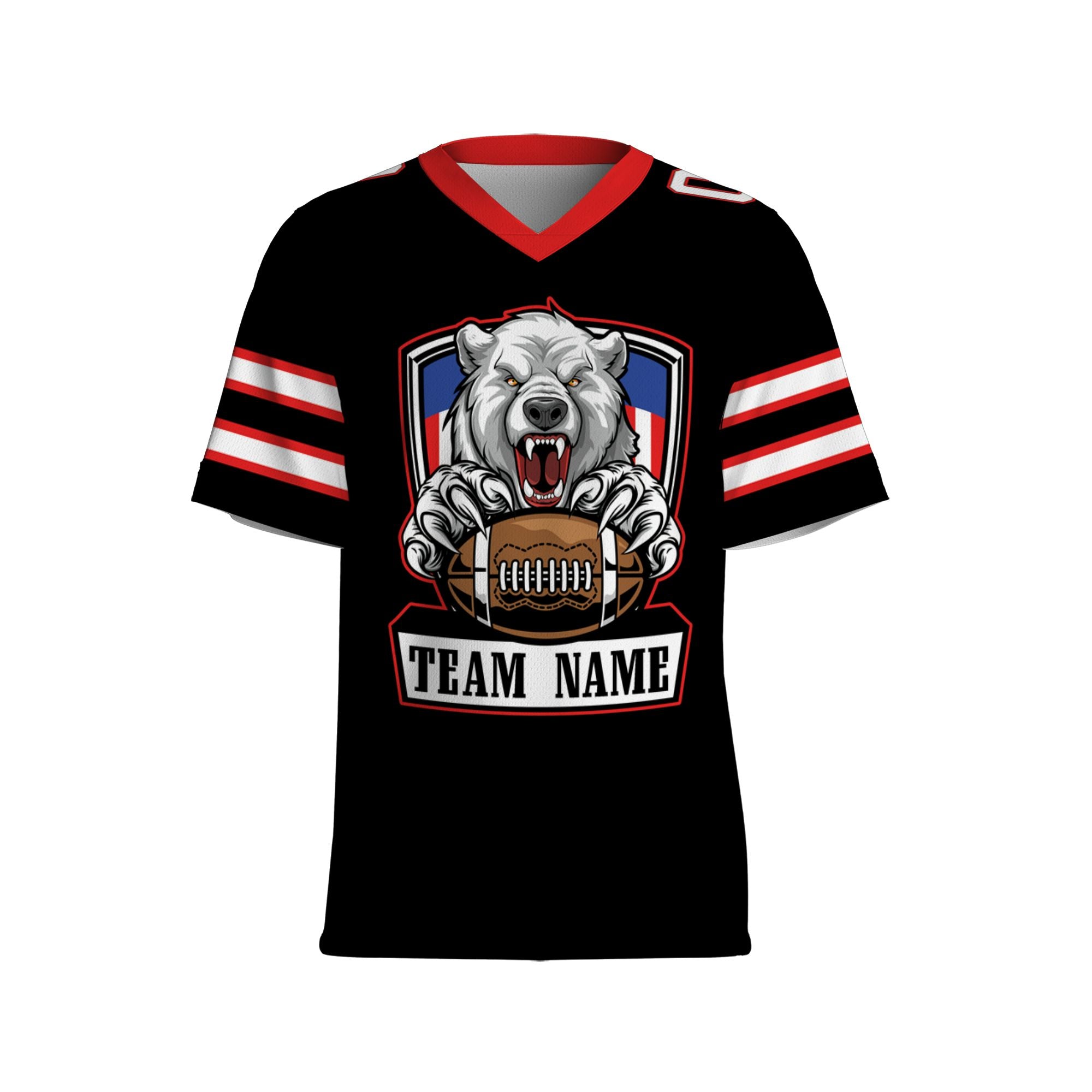 personalize-football-bear-team-black-nda89-4596