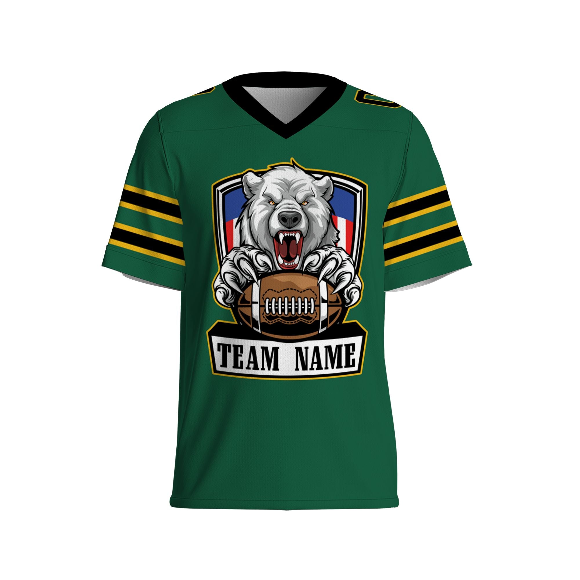 personalize-football-bear-team-green-nda89-9067