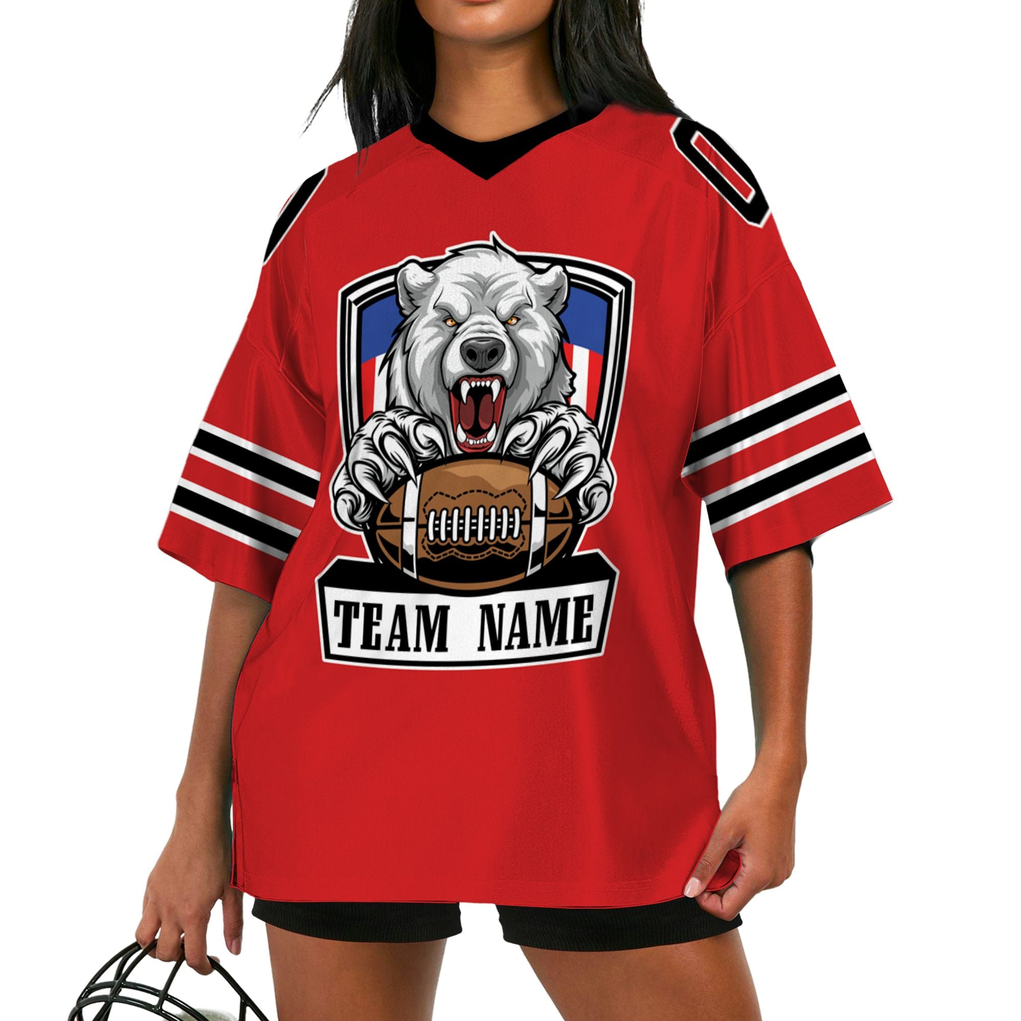 personalize-football-bear-team-red-black-nda89-1397