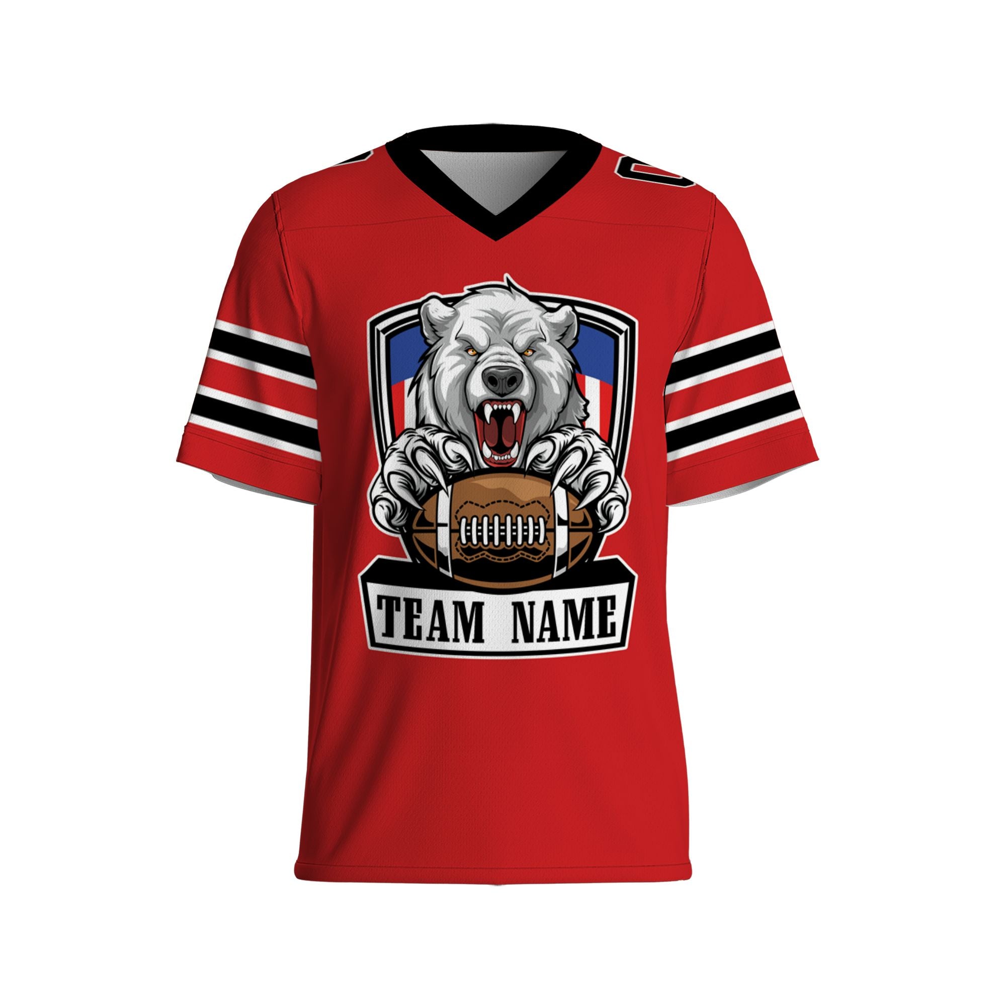 personalize-football-bear-team-red-black-nda89-1397