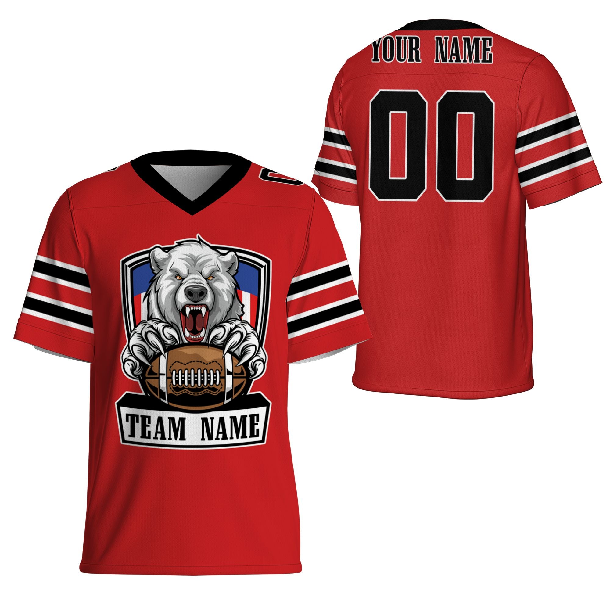 personalize-football-bear-team-red-black-nda89-1397