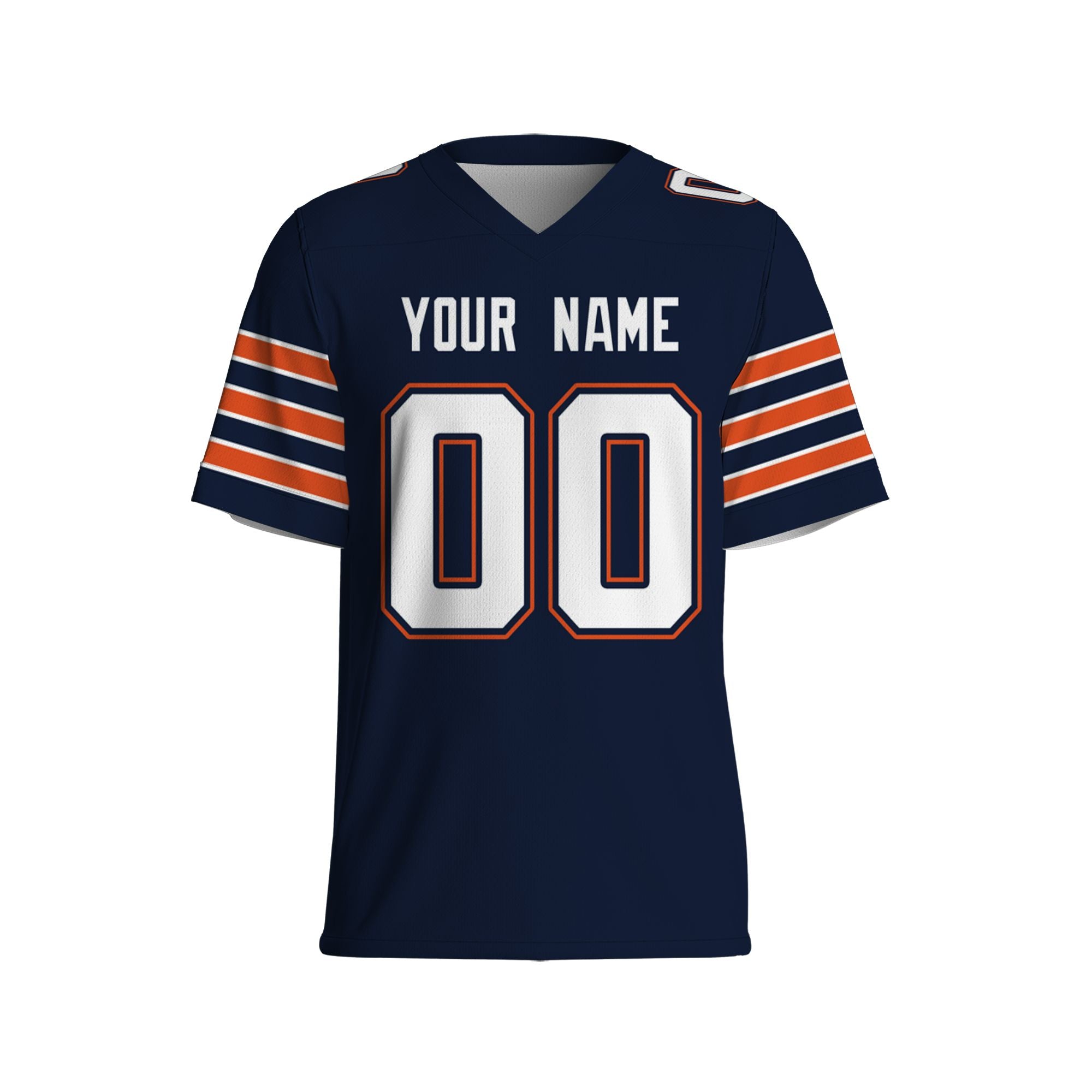personalize-football-team-name-and-number-jersey-awesome-navy-orange-nda91-9456