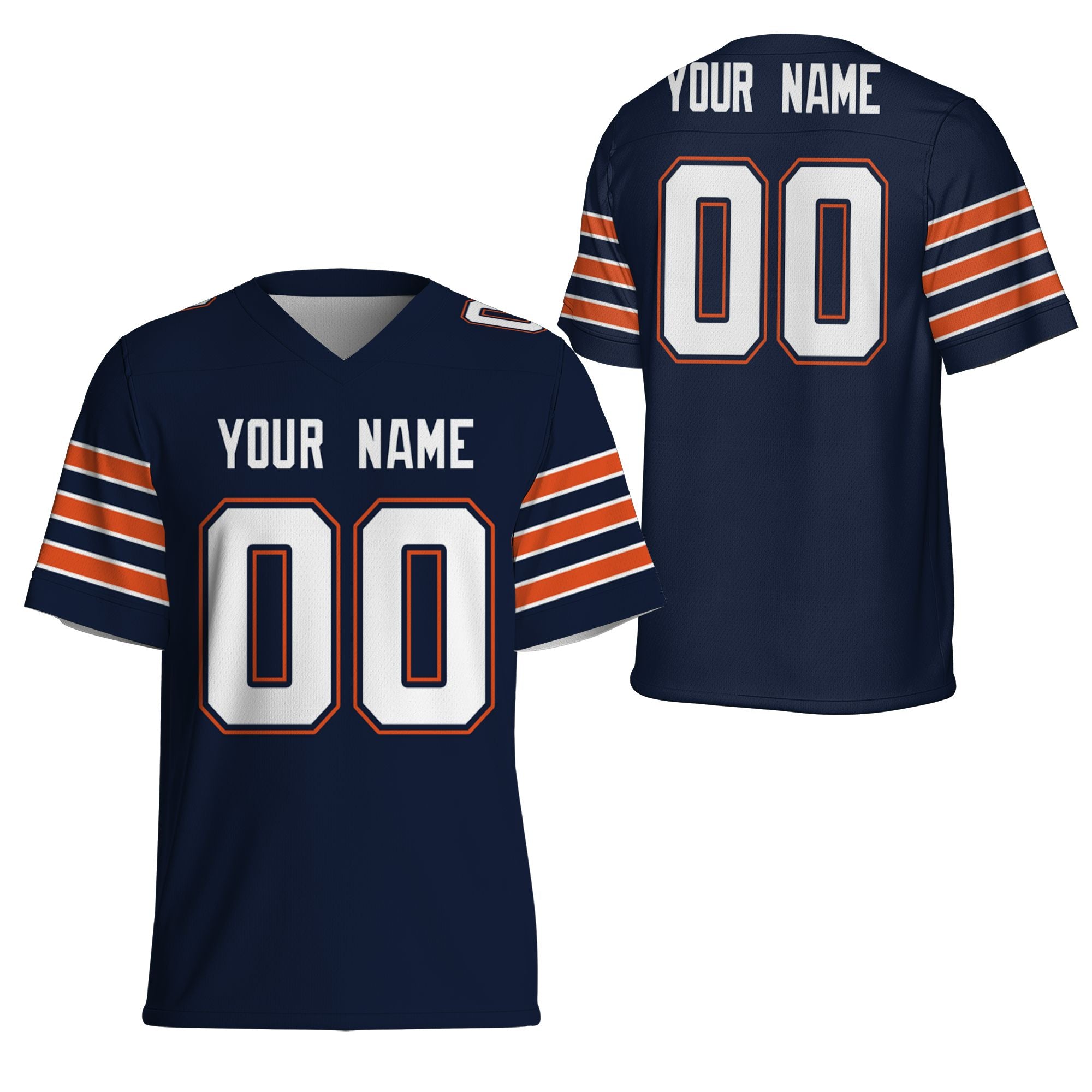 personalize-football-team-name-and-number-jersey-awesome-navy-orange-nda91-9456