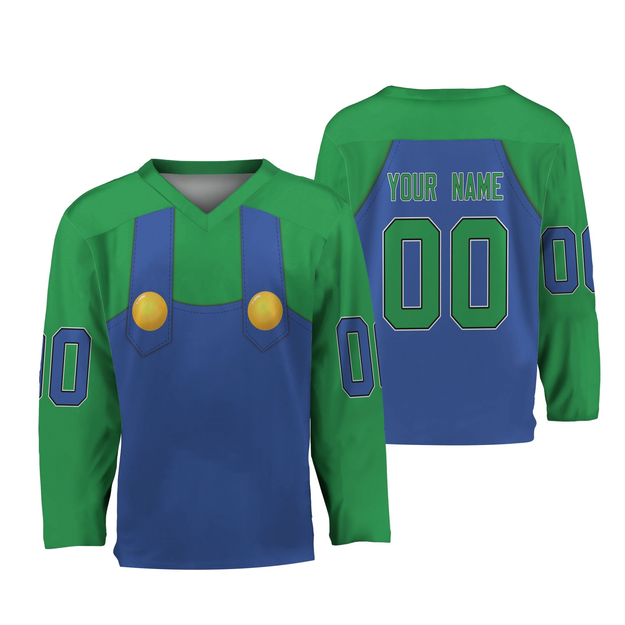 personalize-hockey-costume-plumber-green-ndb01-8720