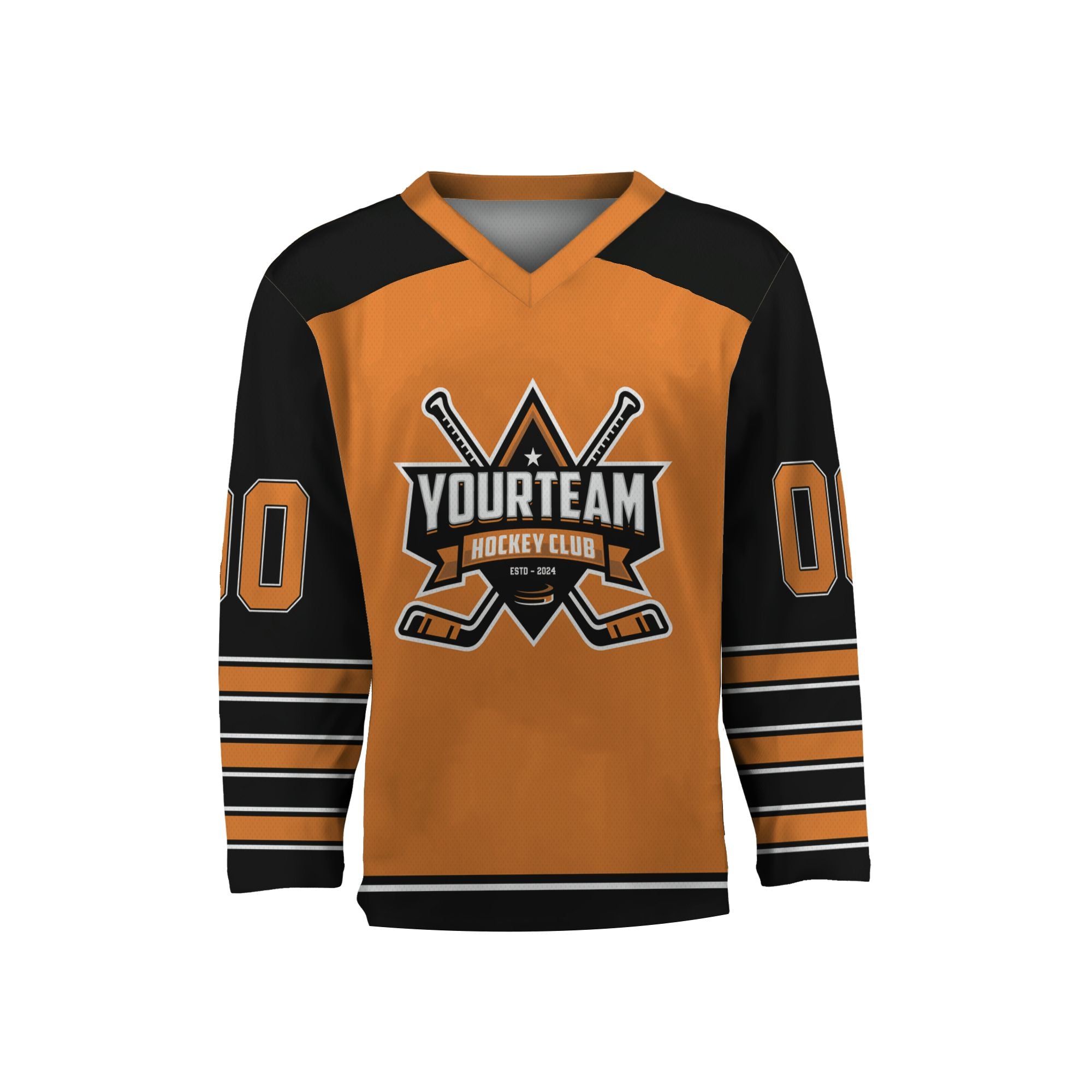 personalize-hockey-team-name-and-number-custom-orange-ndb12-4674