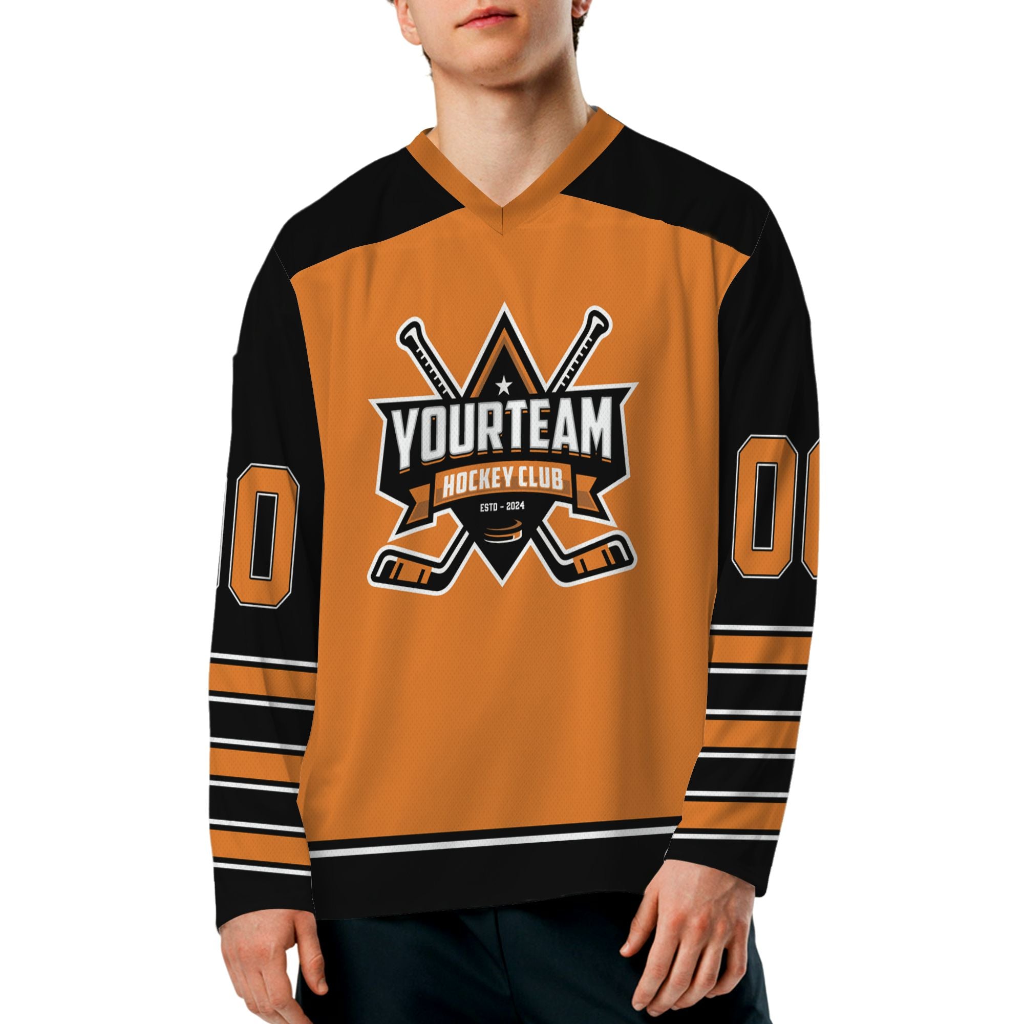 personalize-hockey-team-name-and-number-custom-orange-ndb12-4674