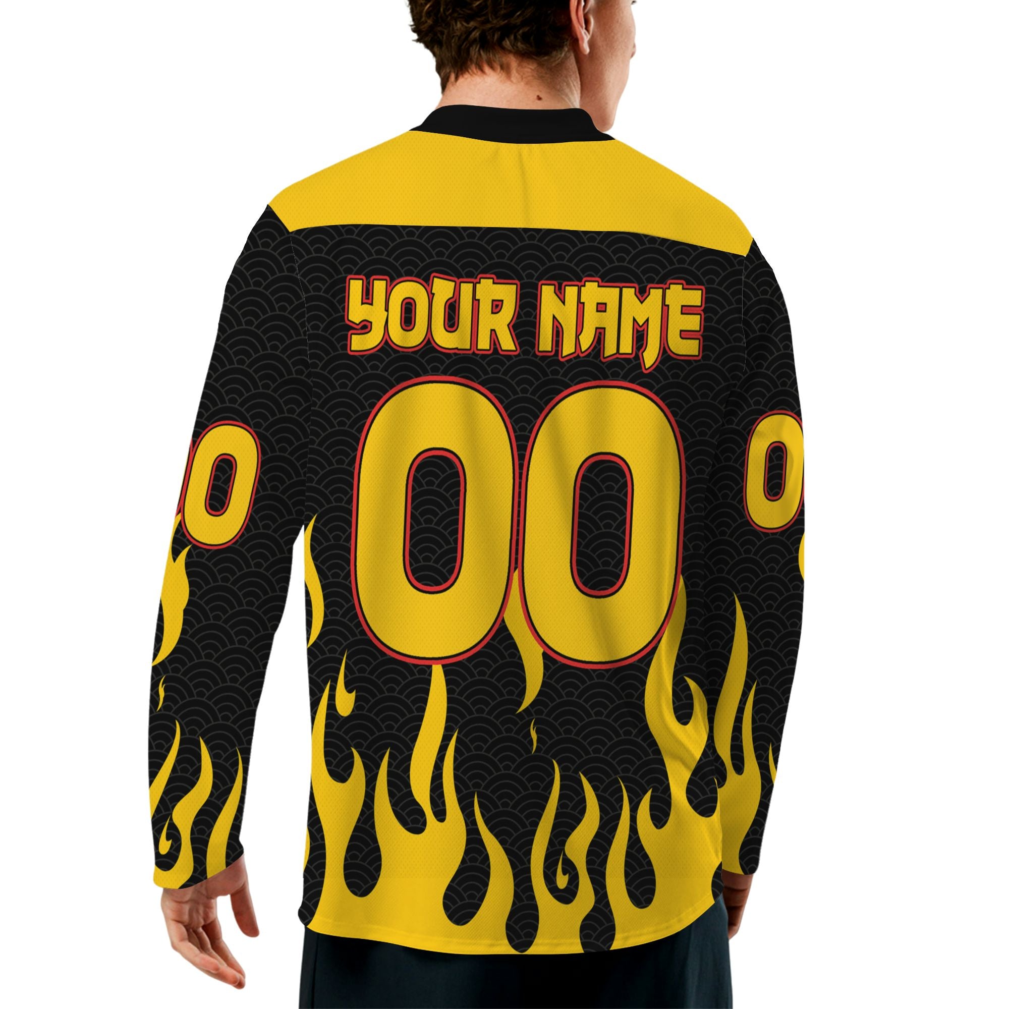 personalize-hockey-flame-yellow-ndb14-4473