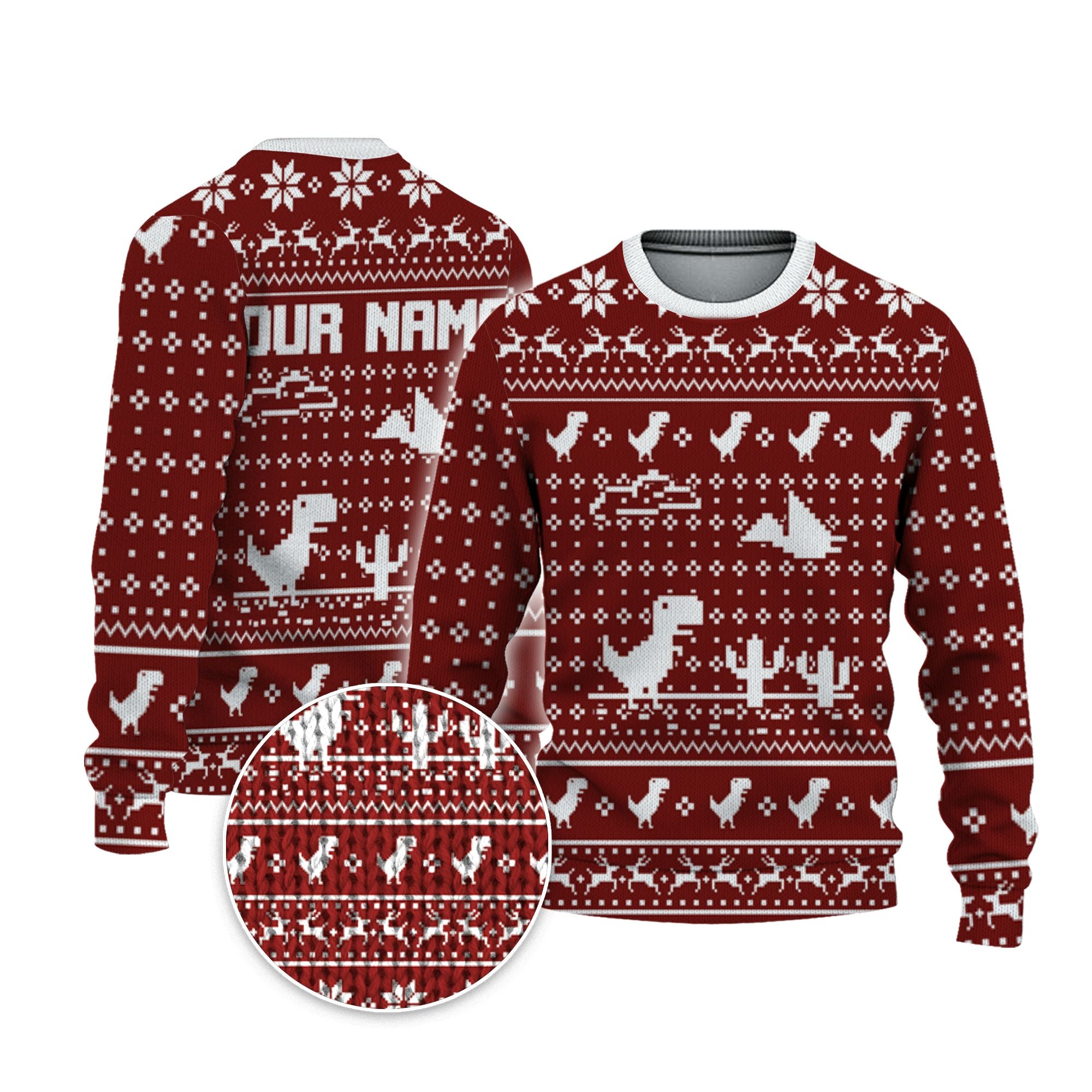 personalize-ugly-no-internet-dino-maroon-ndb16-3671